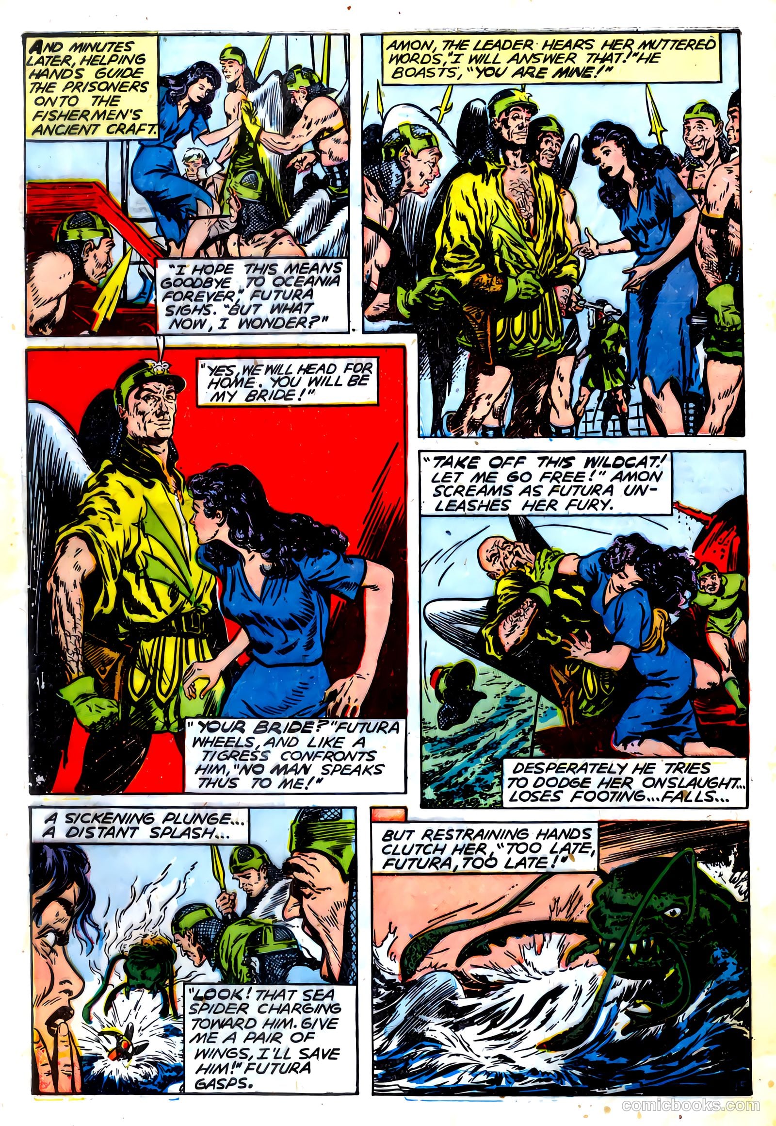 Planet Comics #63 (1949) — page 32 of 36