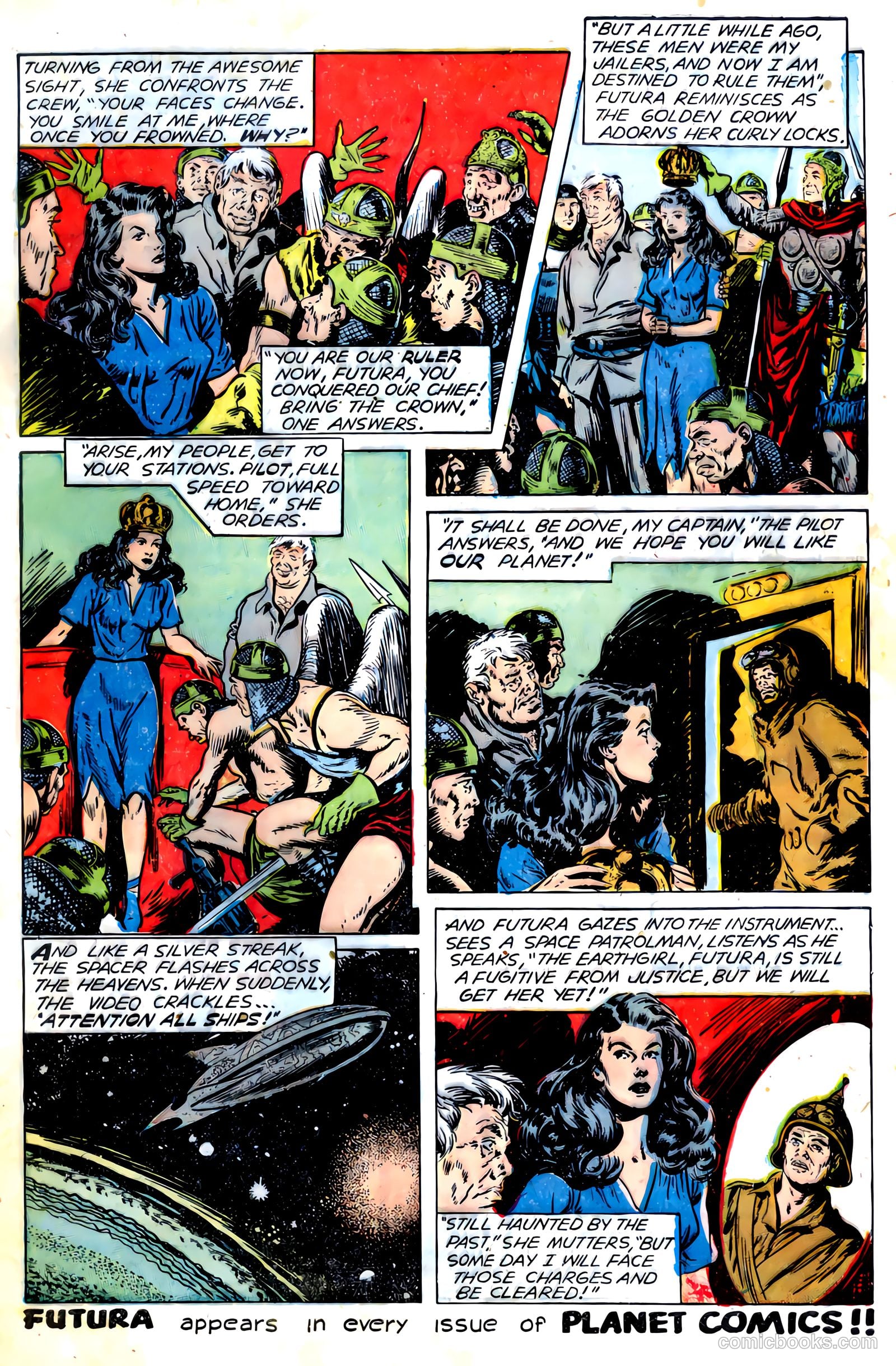 Planet Comics #63 (1949) — page 33 of 36