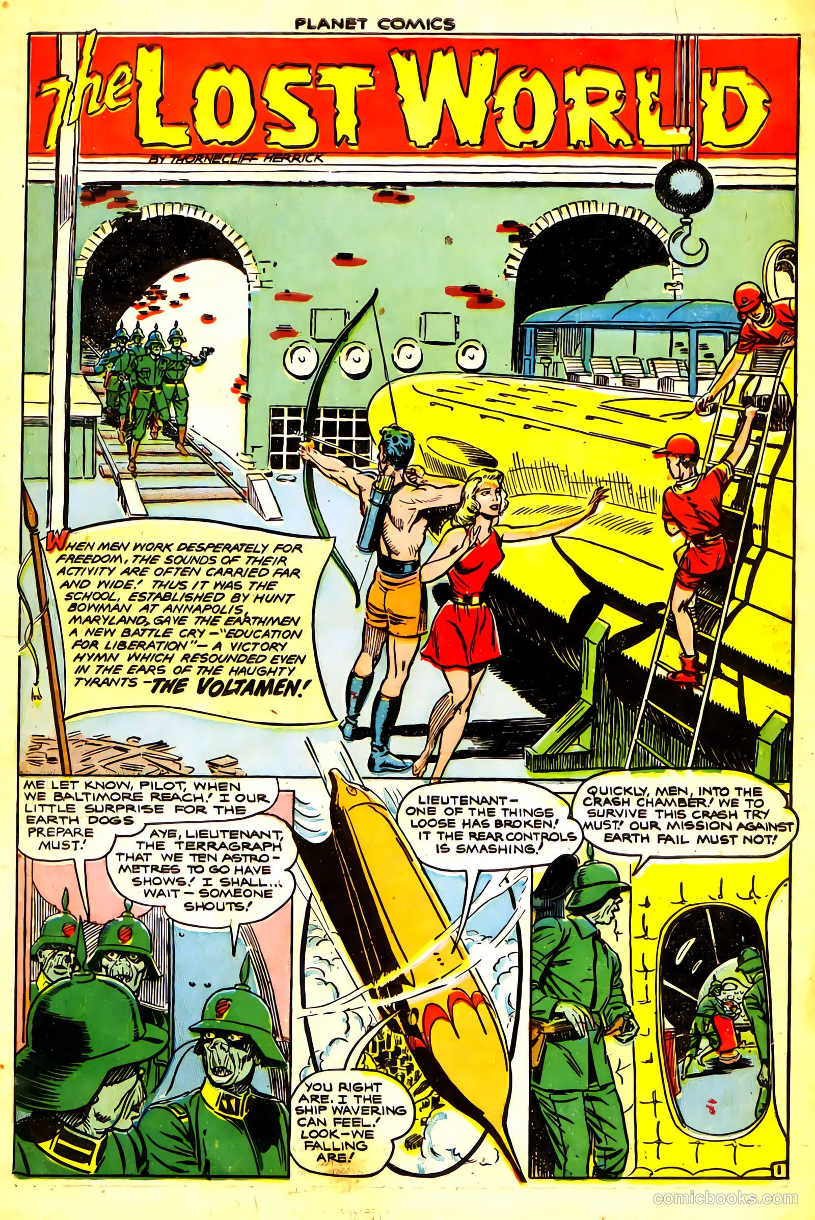 Planet Comics #64 (1950) — page 4 of 53