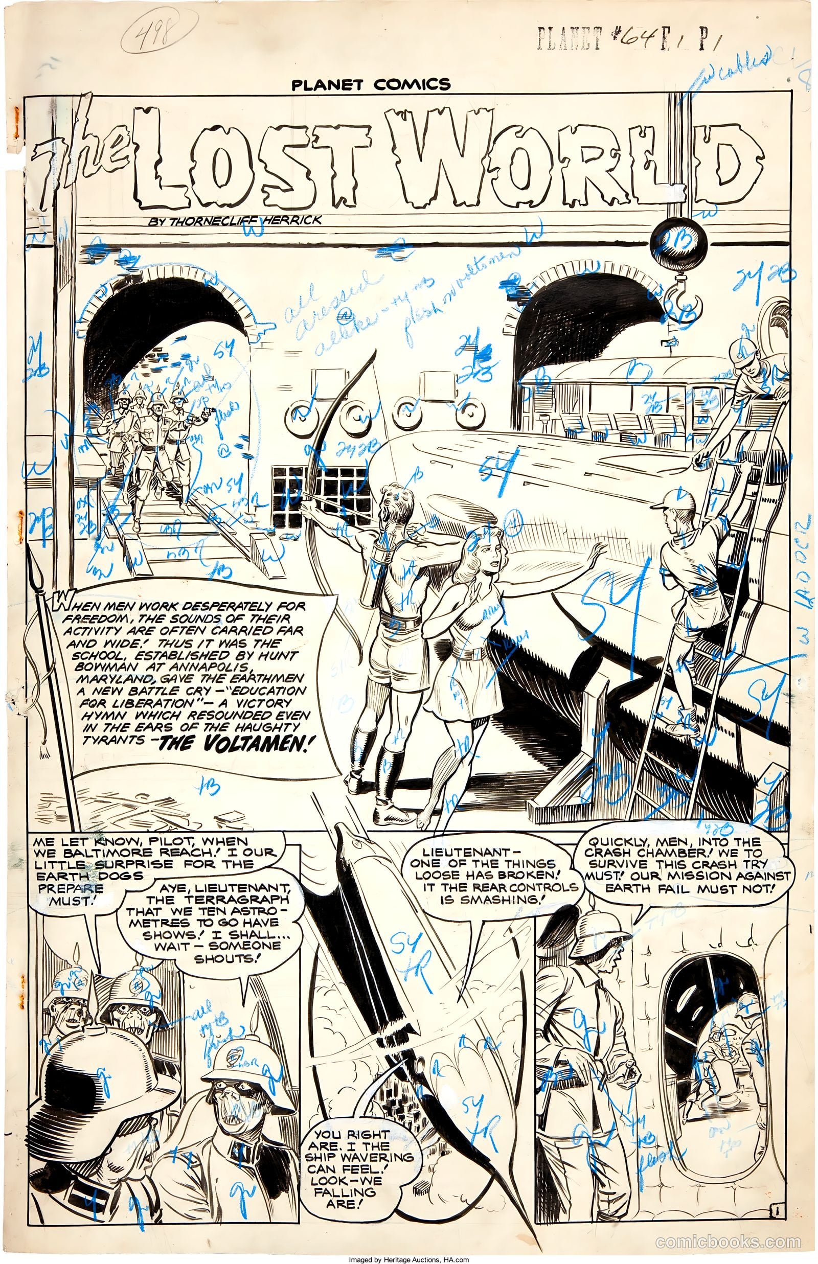 Planet Comics #64 (1950) — page 5 of 53
