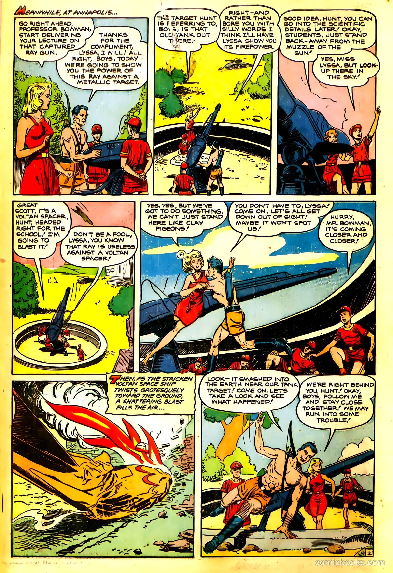 Planet Comics #64 (1950) — page 6 of 53