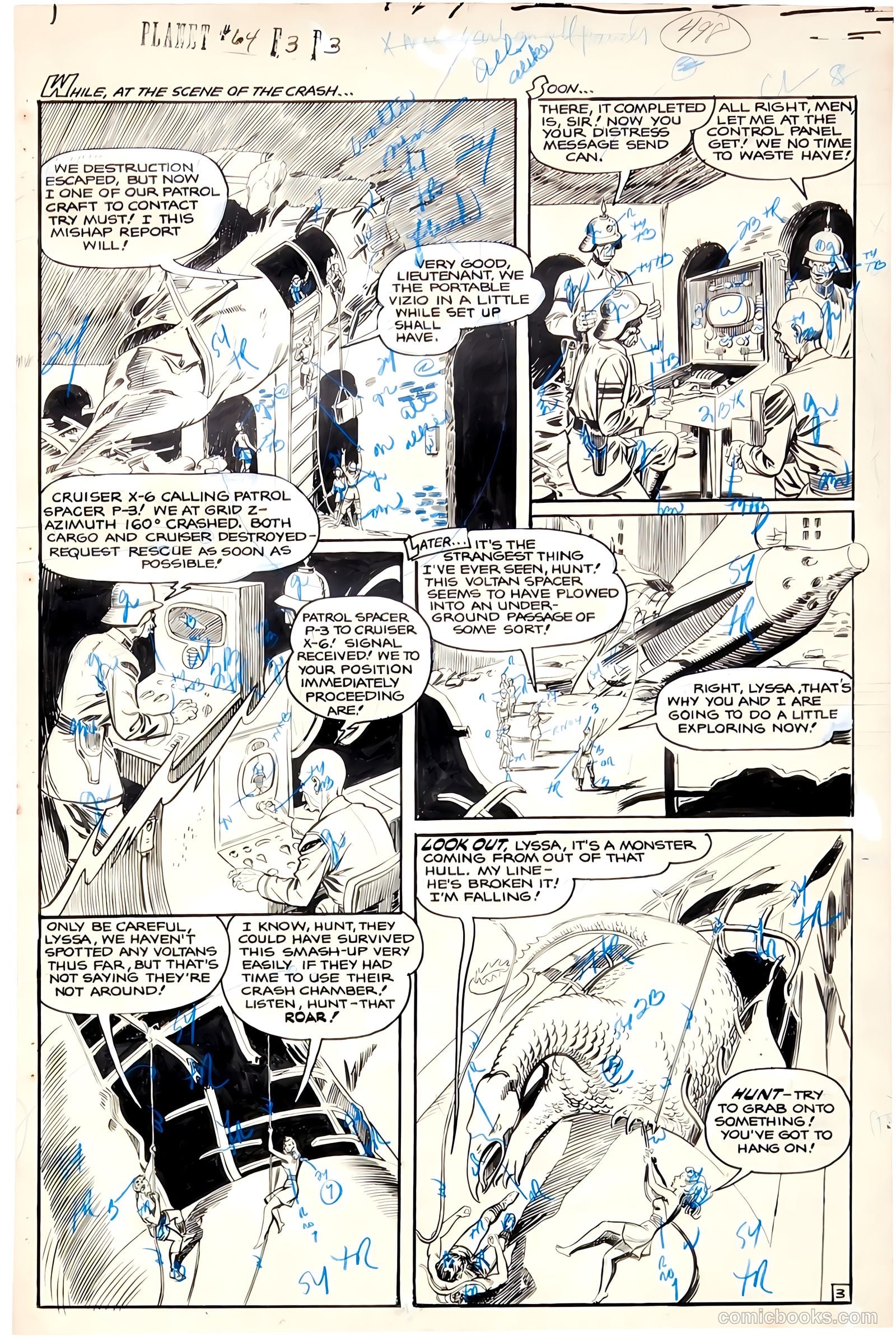 Planet Comics #64 (1950) — page 9 of 53