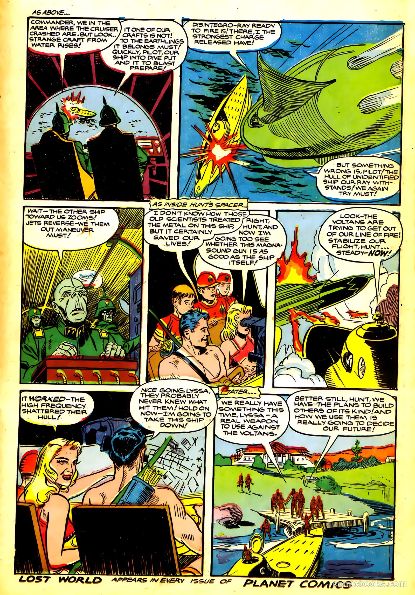 Planet Comics #64 (1950) — page 20 of 53