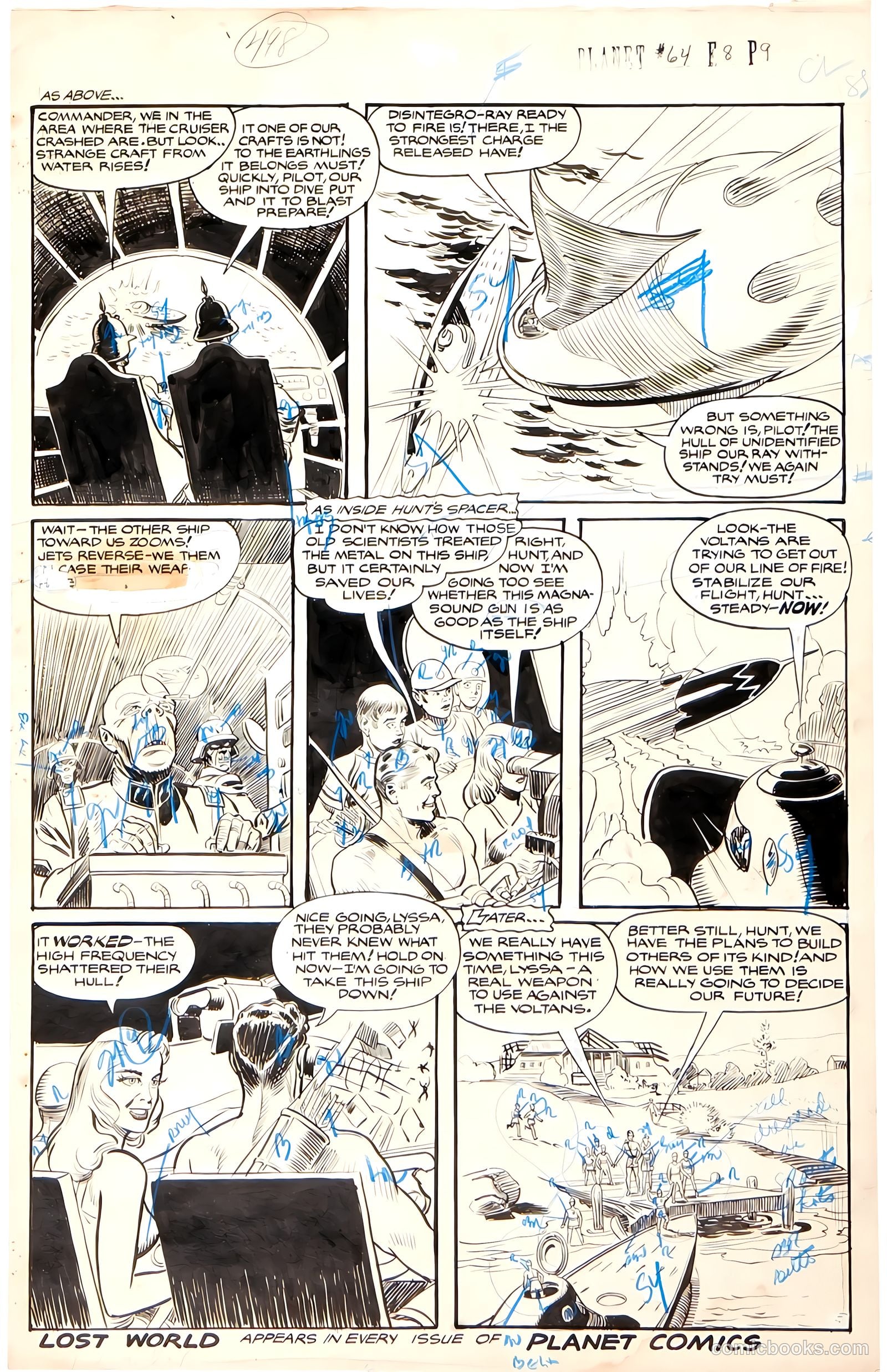 Planet Comics #64 (1950) — page 21 of 53