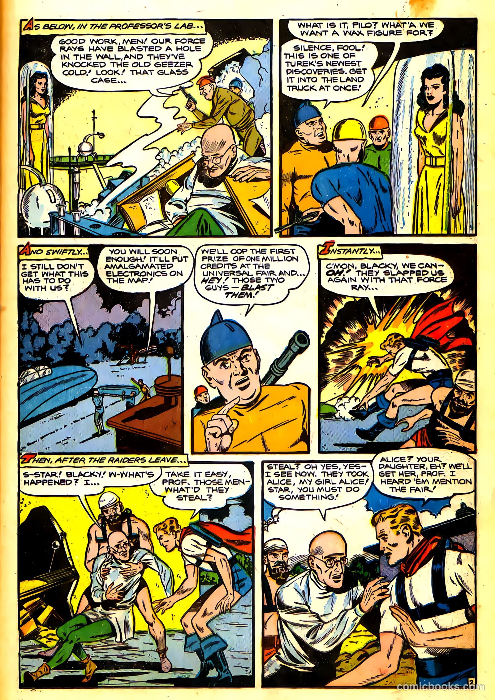 Planet Comics #64 (1950) — page 32 of 53