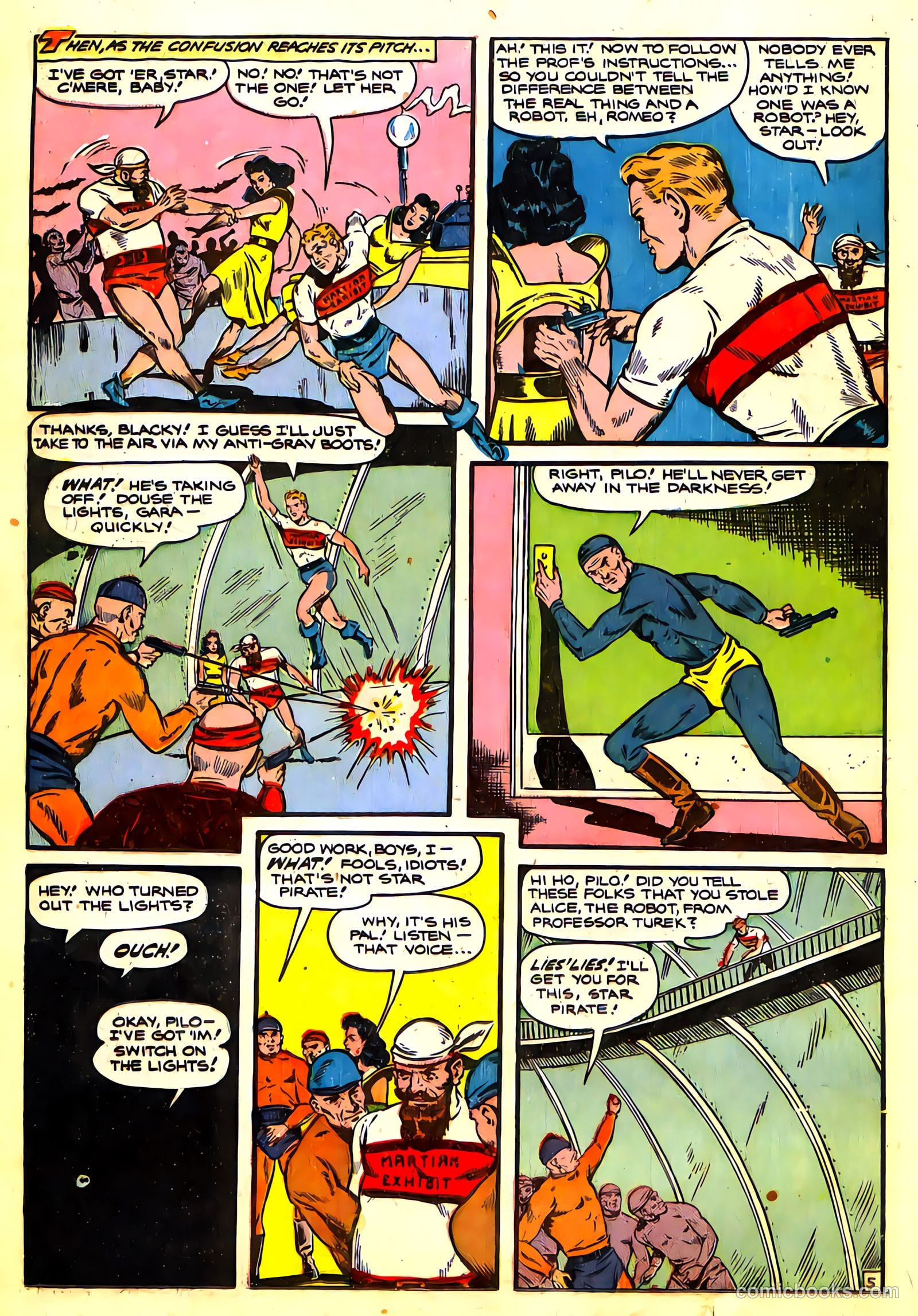 Planet Comics #64 (1950) — page 35 of 53