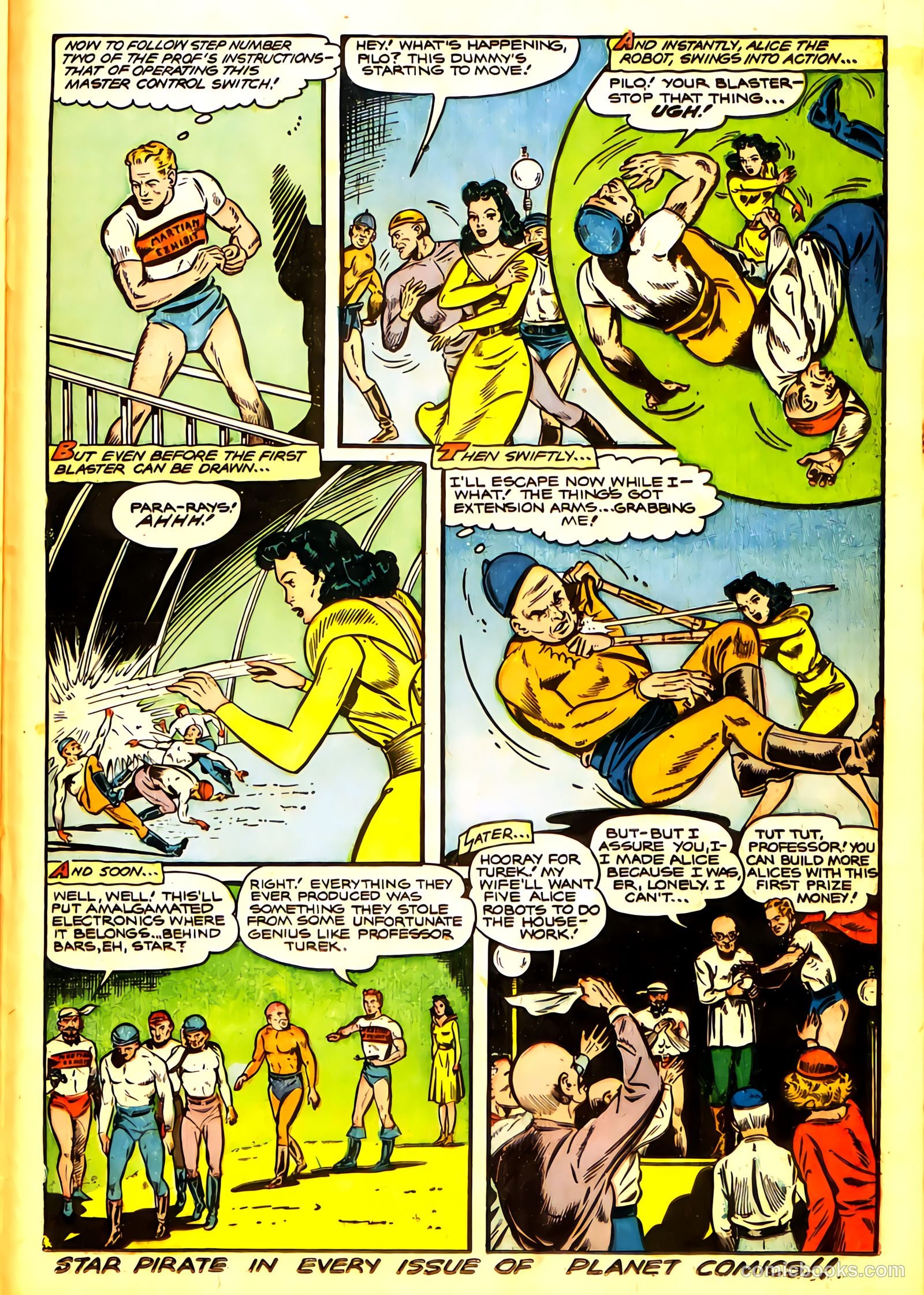 Planet Comics #64 (1950) — page 36 of 53