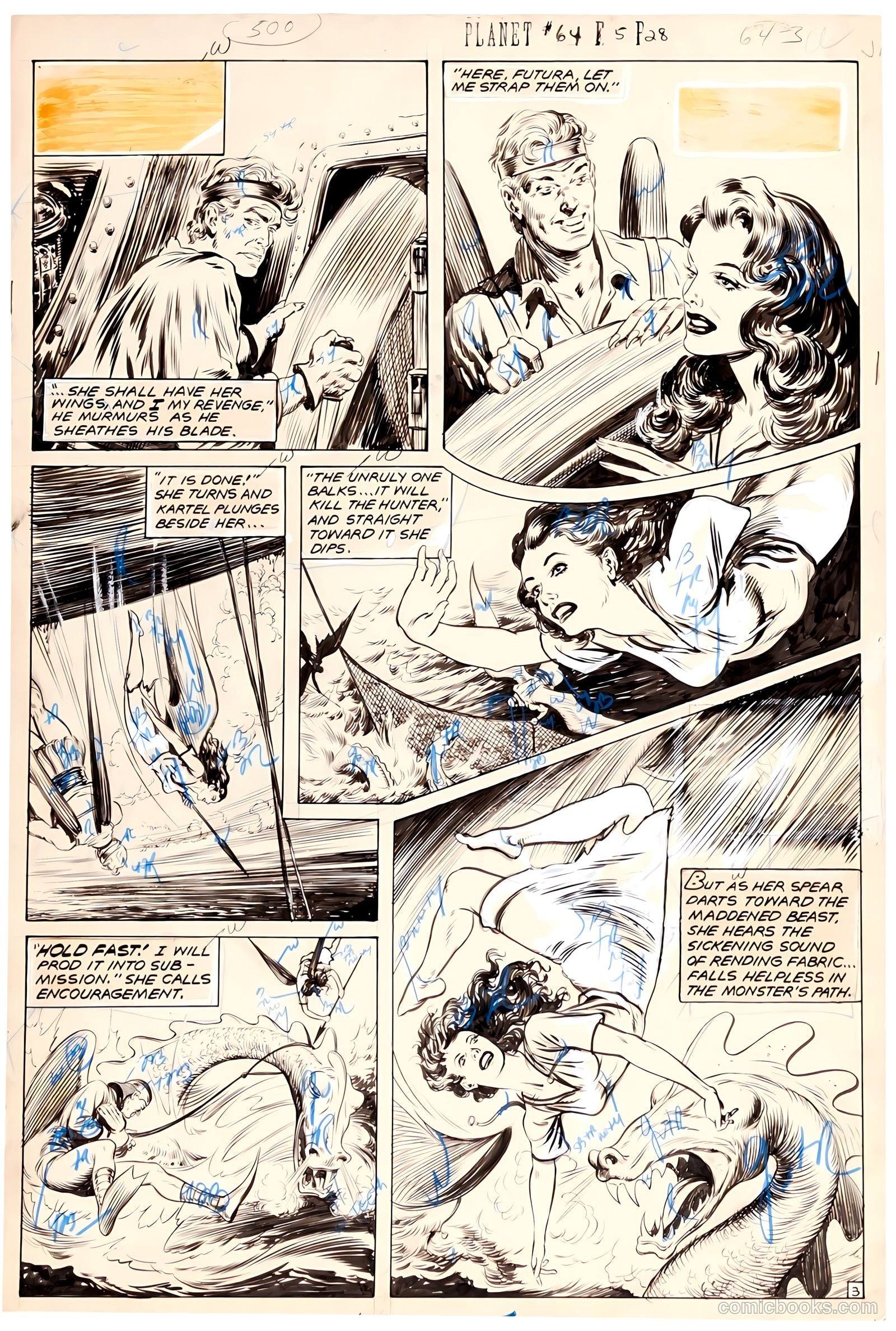 Planet Comics #64 (1950) — page 44 of 53