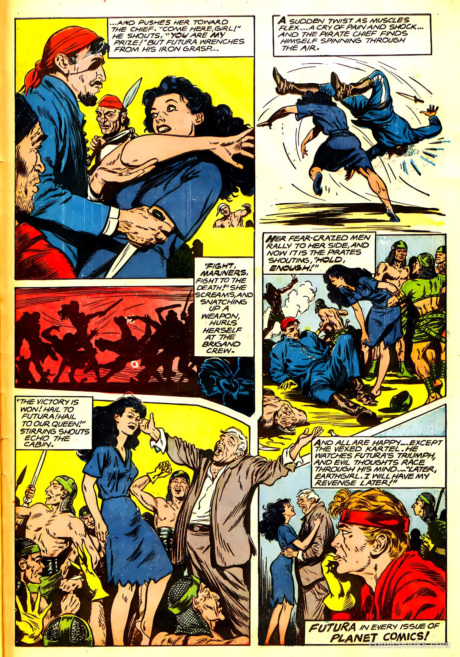 Planet Comics #64 (1950) — page 49 of 53