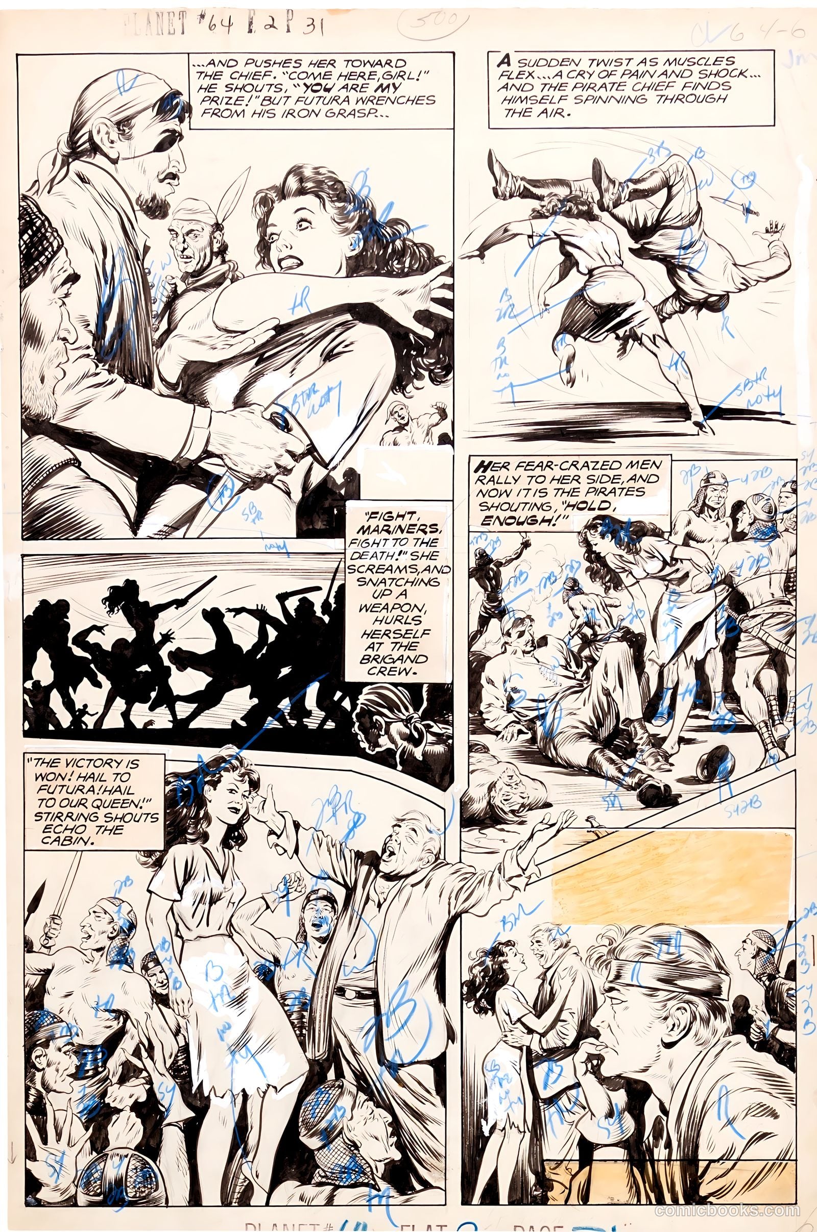 Planet Comics #64 (1950) — page 50 of 53