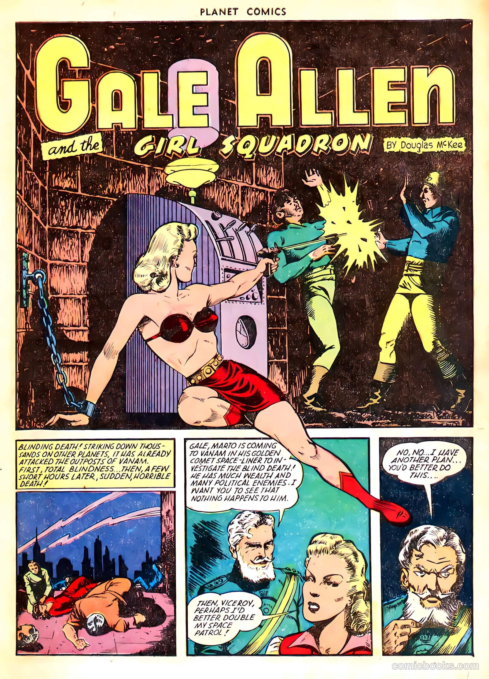 Planet Comics #65 (1951) — page 3 of 36