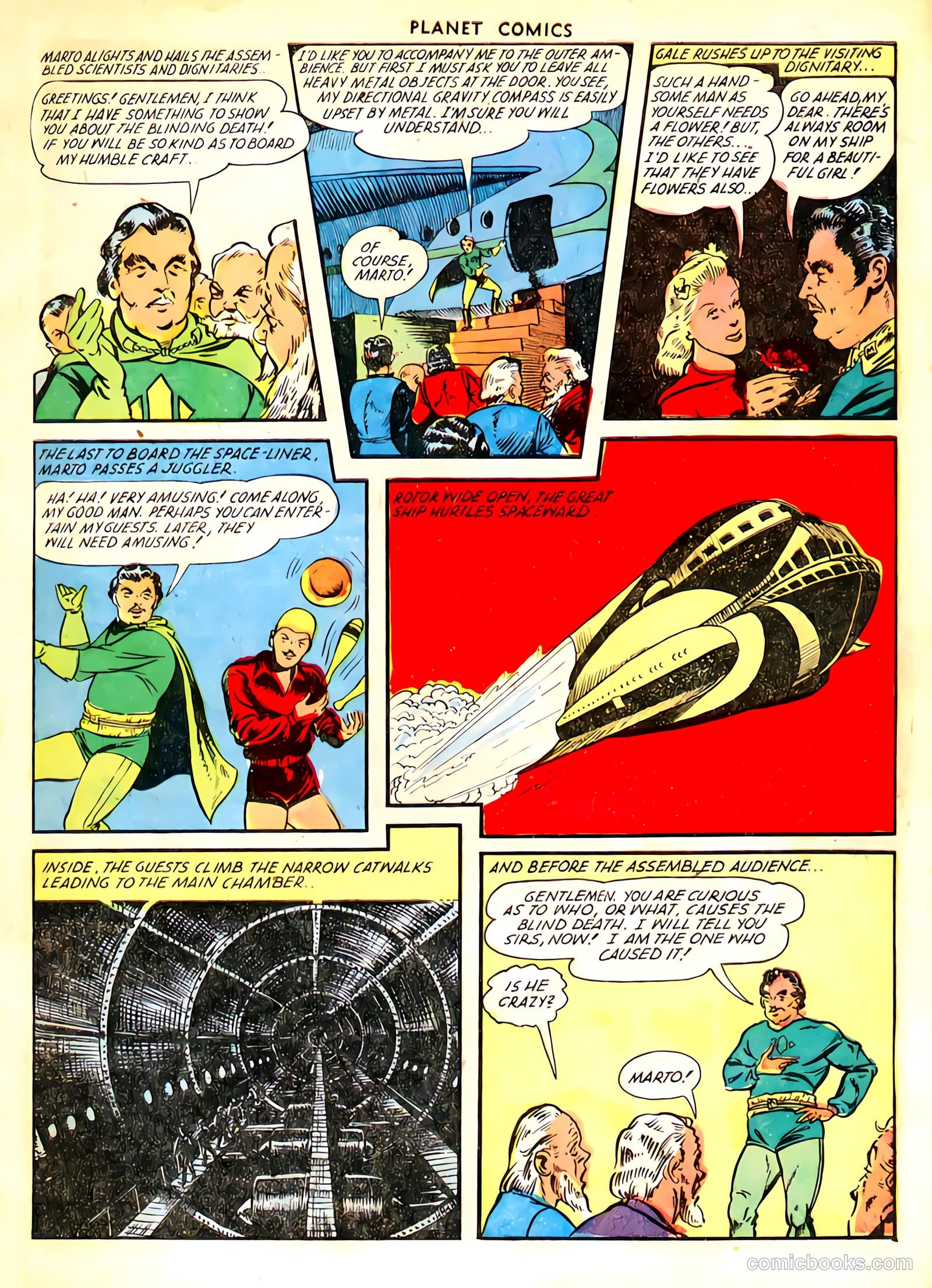 Planet Comics #65 (1951) — page 5 of 36