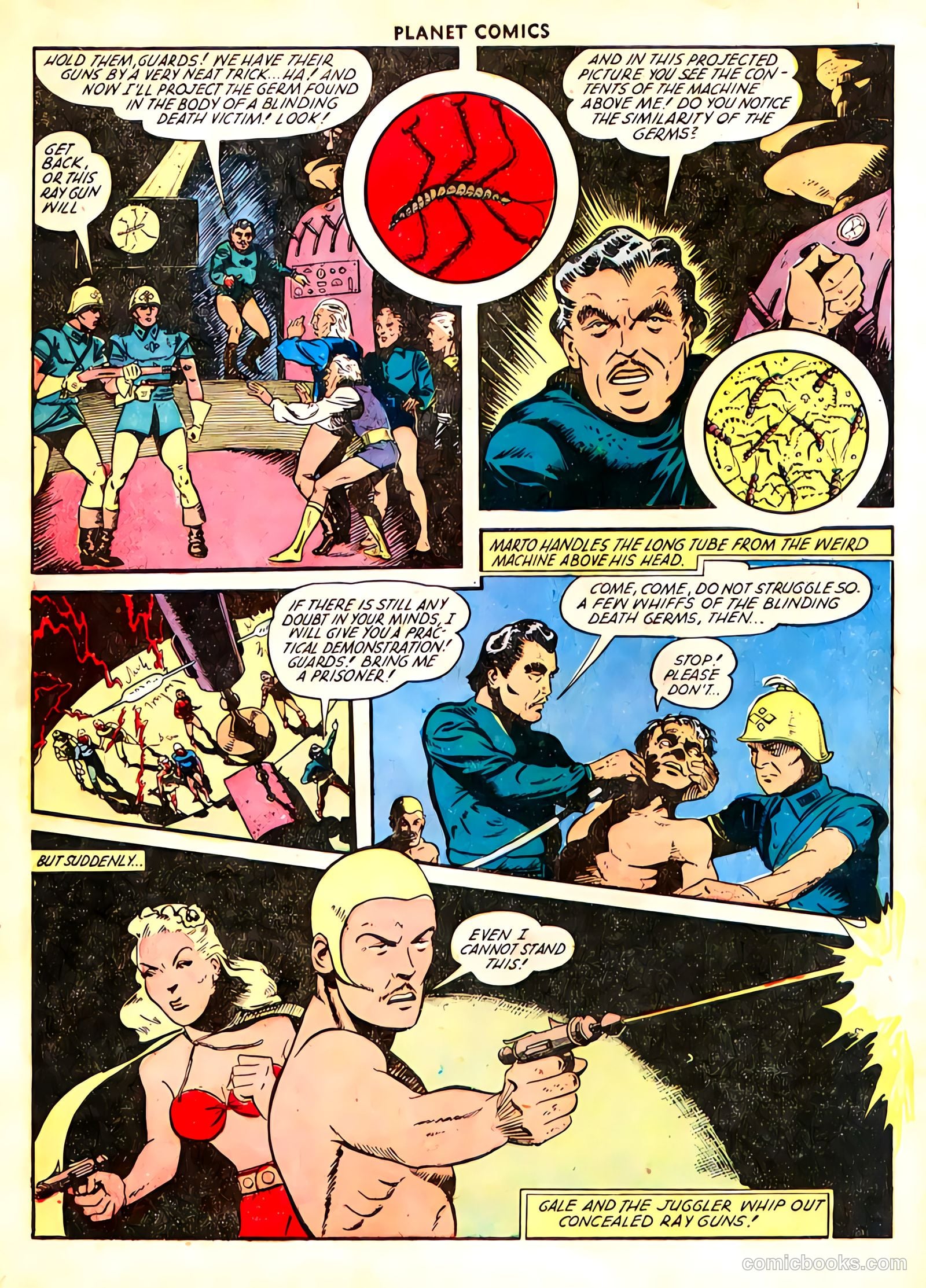Planet Comics #65 (1951) — page 6 of 36