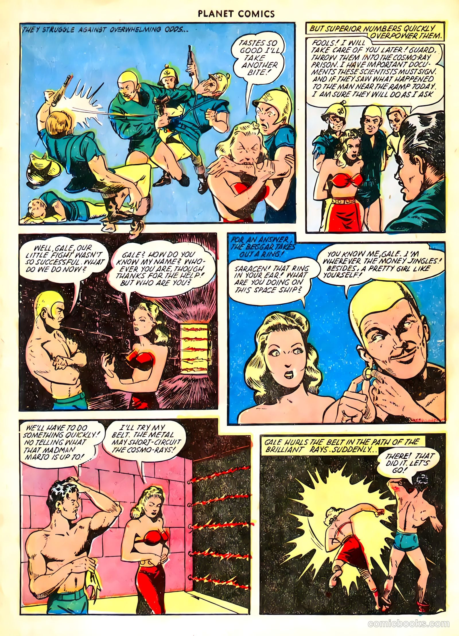Planet Comics #65 (1951) — page 7 of 36