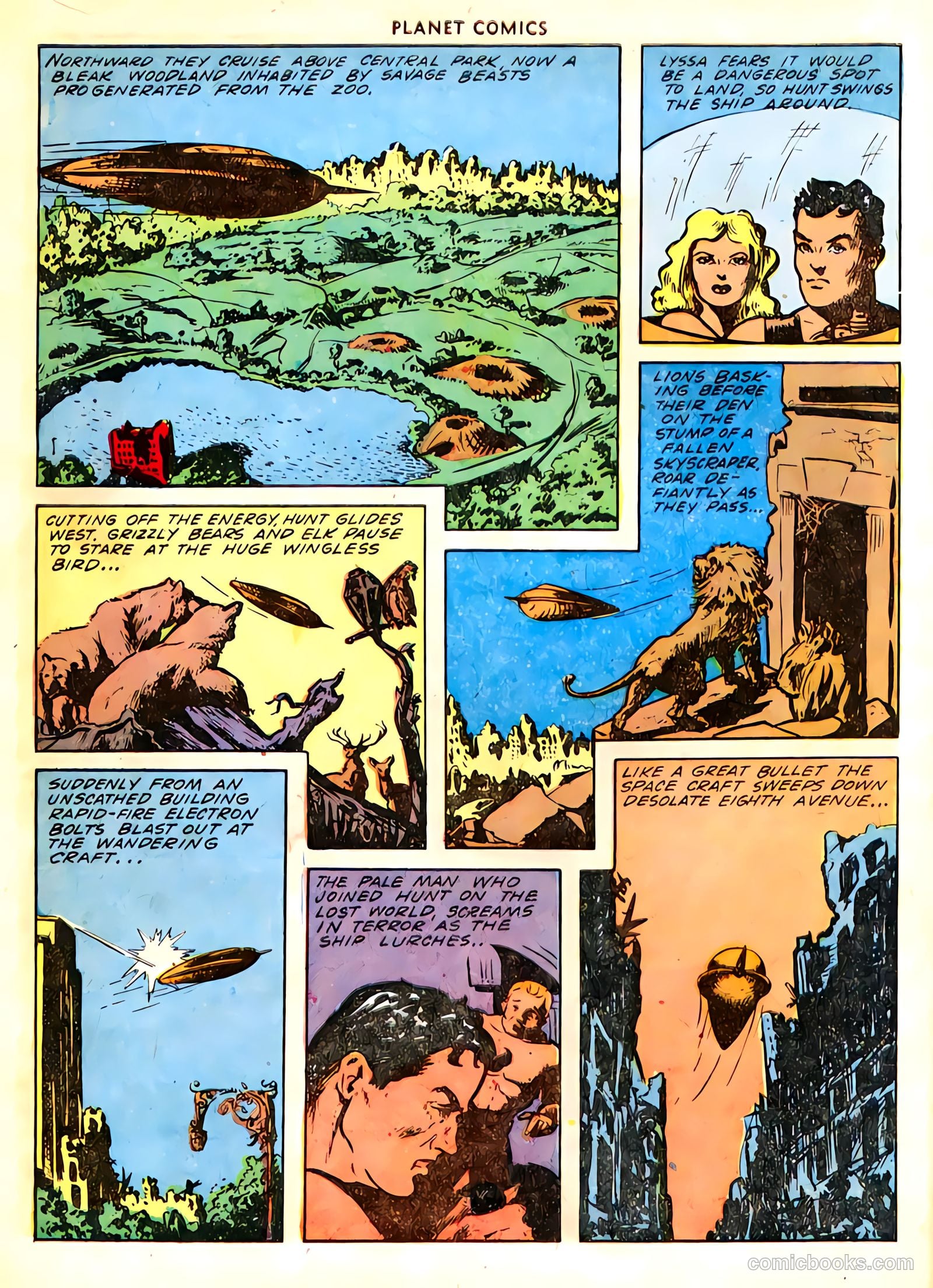 Planet Comics #65 (1951) — page 10 of 36