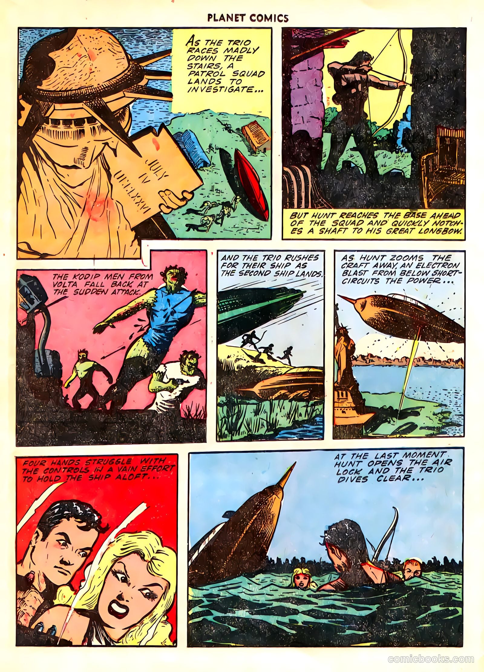 Planet Comics #65 (1951) — page 12 of 36