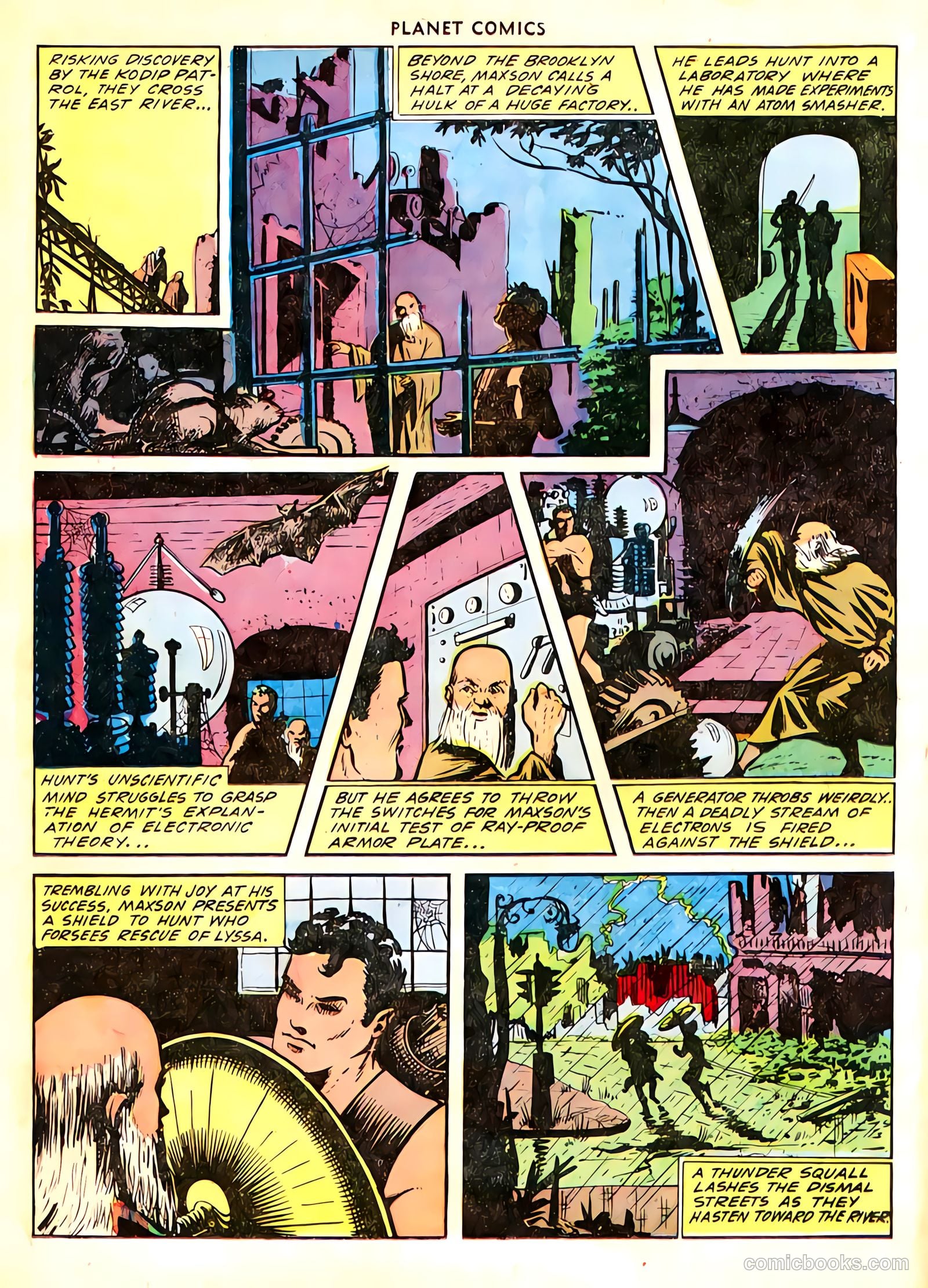 Planet Comics #65 (1951) — page 16 of 36