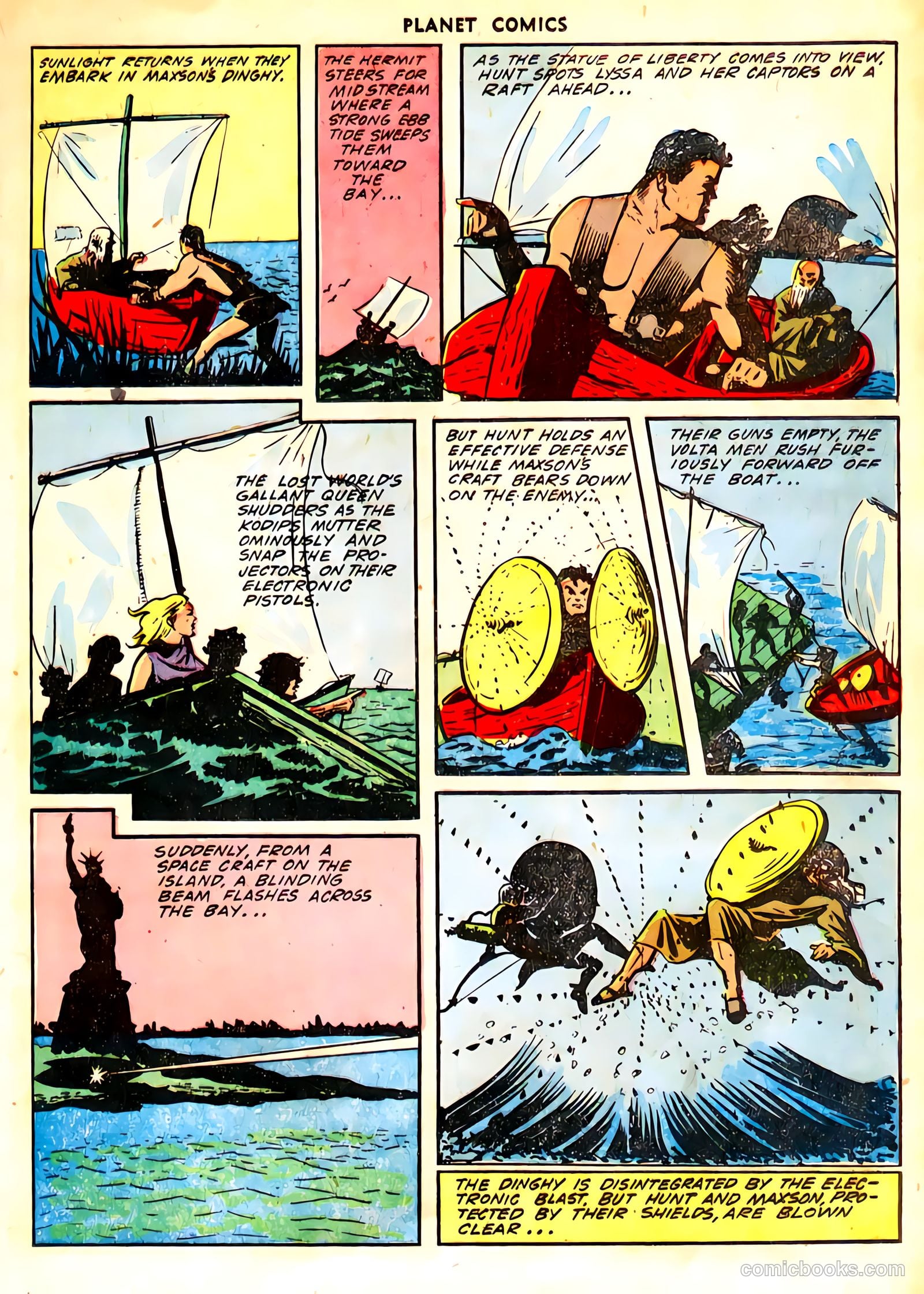 Planet Comics #65 (1951) — page 17 of 36