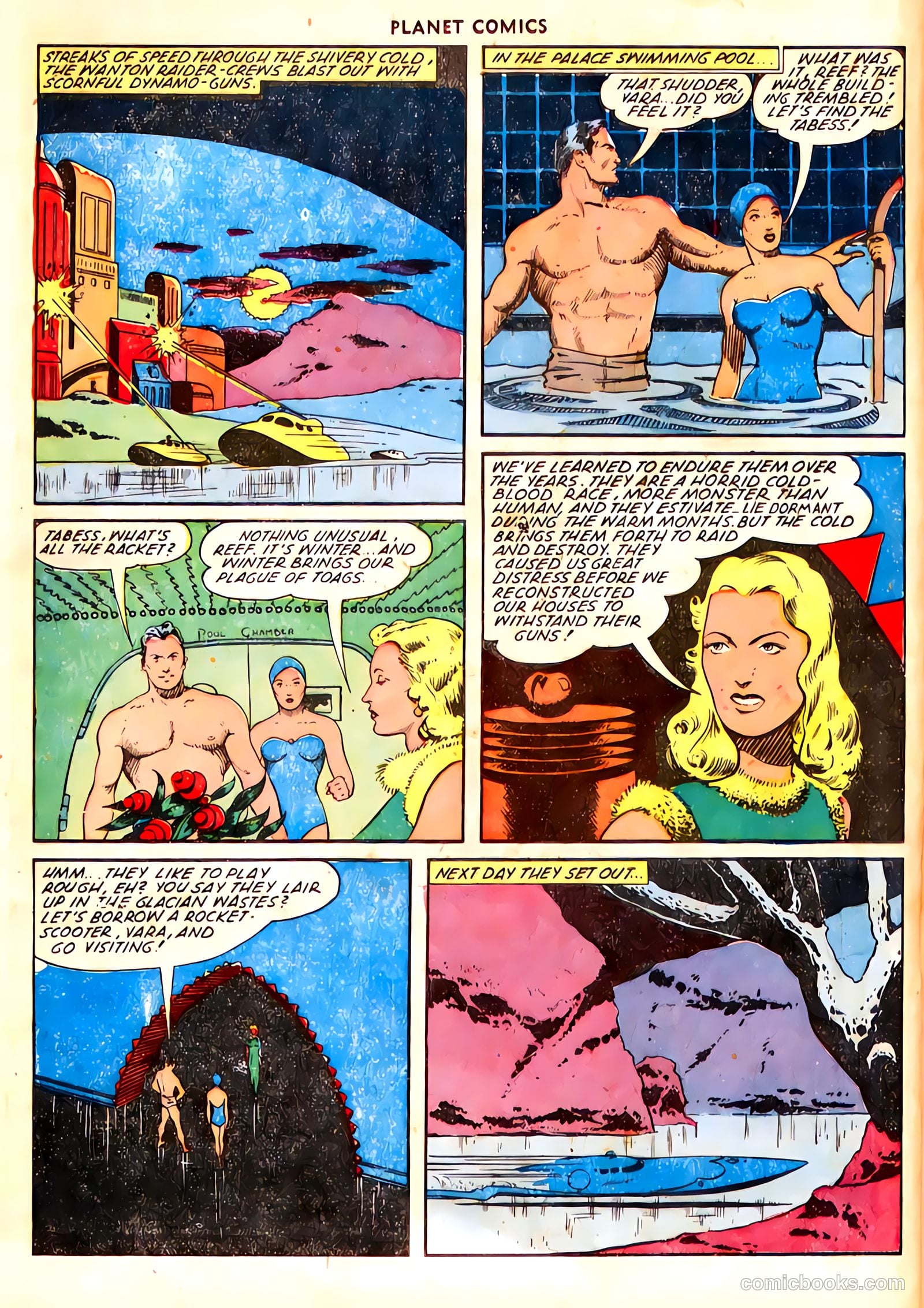 Planet Comics #65 (1951) — page 20 of 36