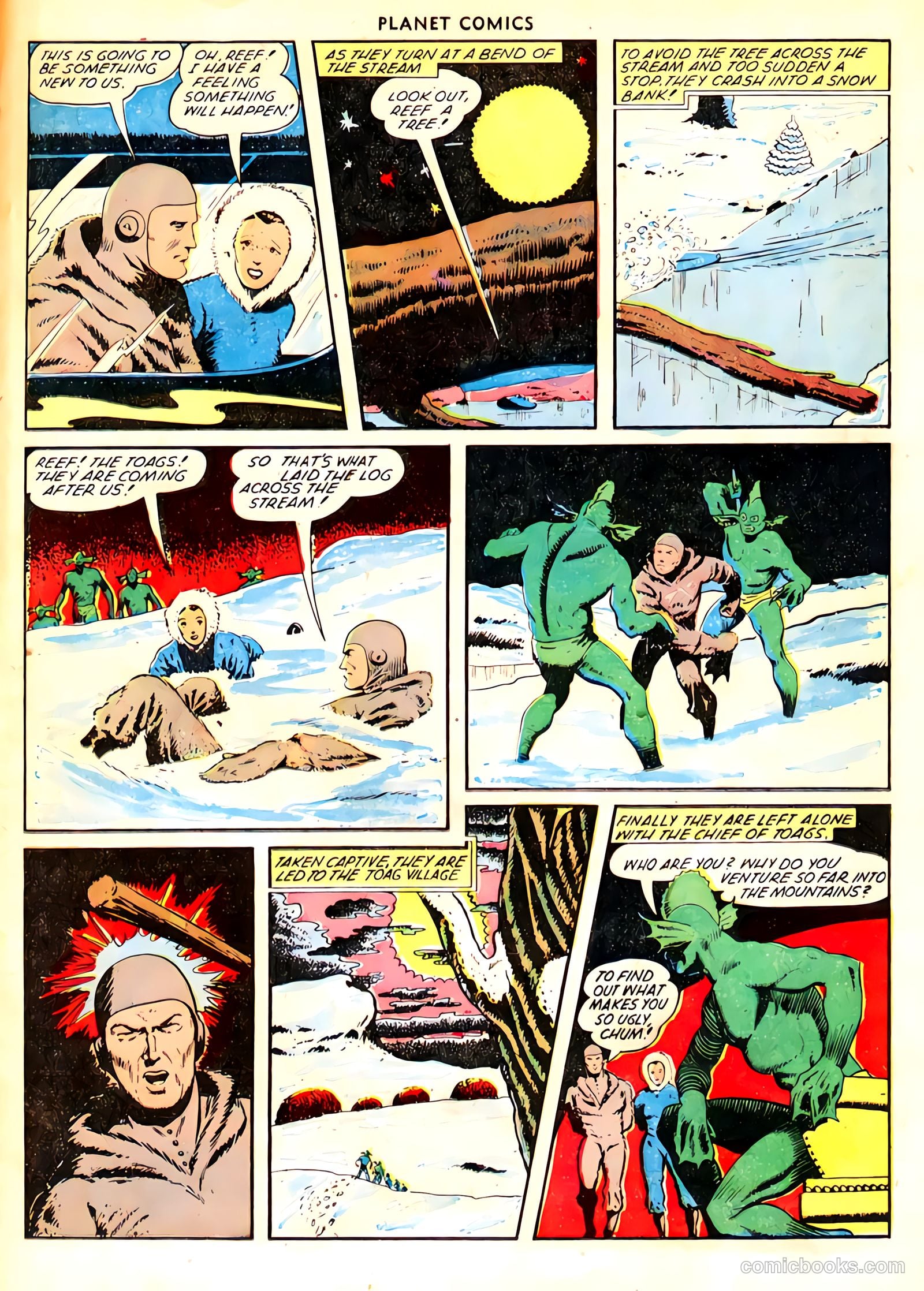 Planet Comics #65 (1951) — page 21 of 36