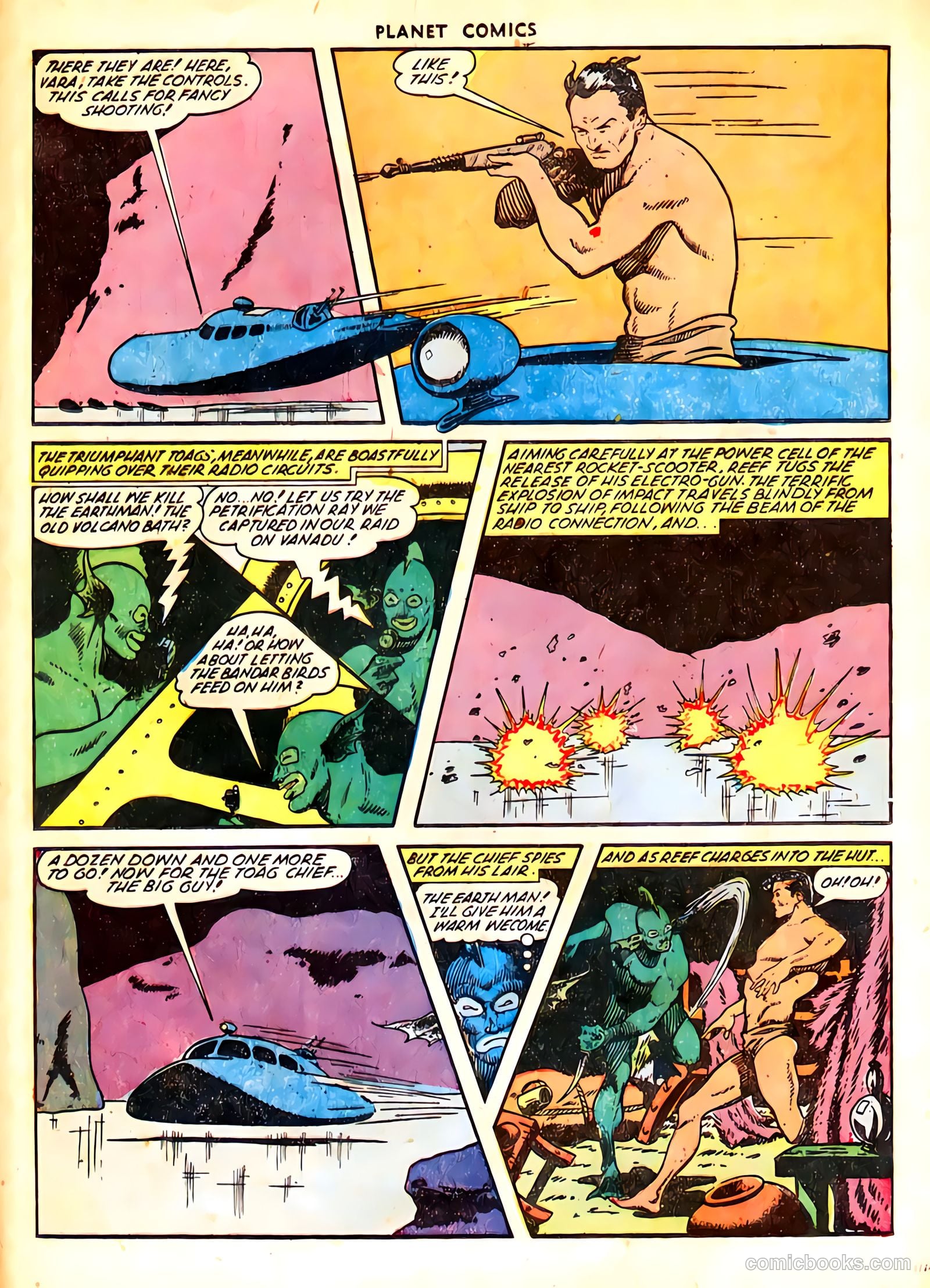 Planet Comics #65 (1951) — page 25 of 36