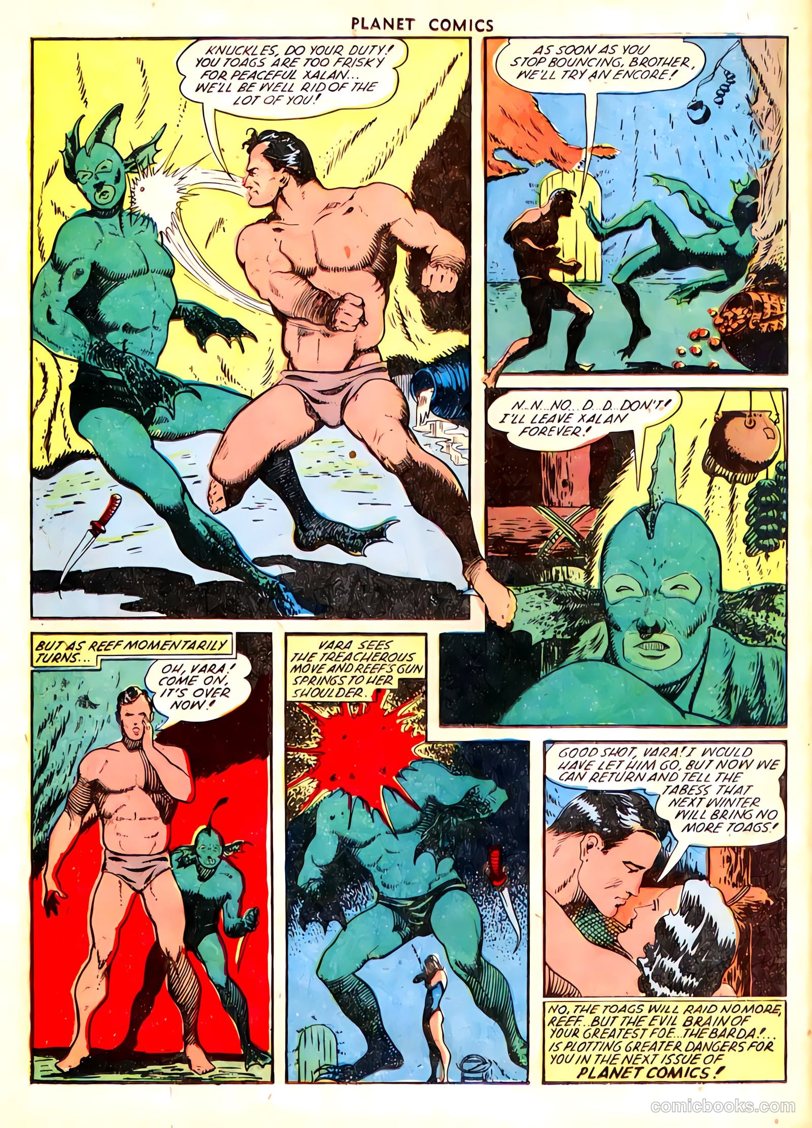 Planet Comics #65 (1951) — page 26 of 36