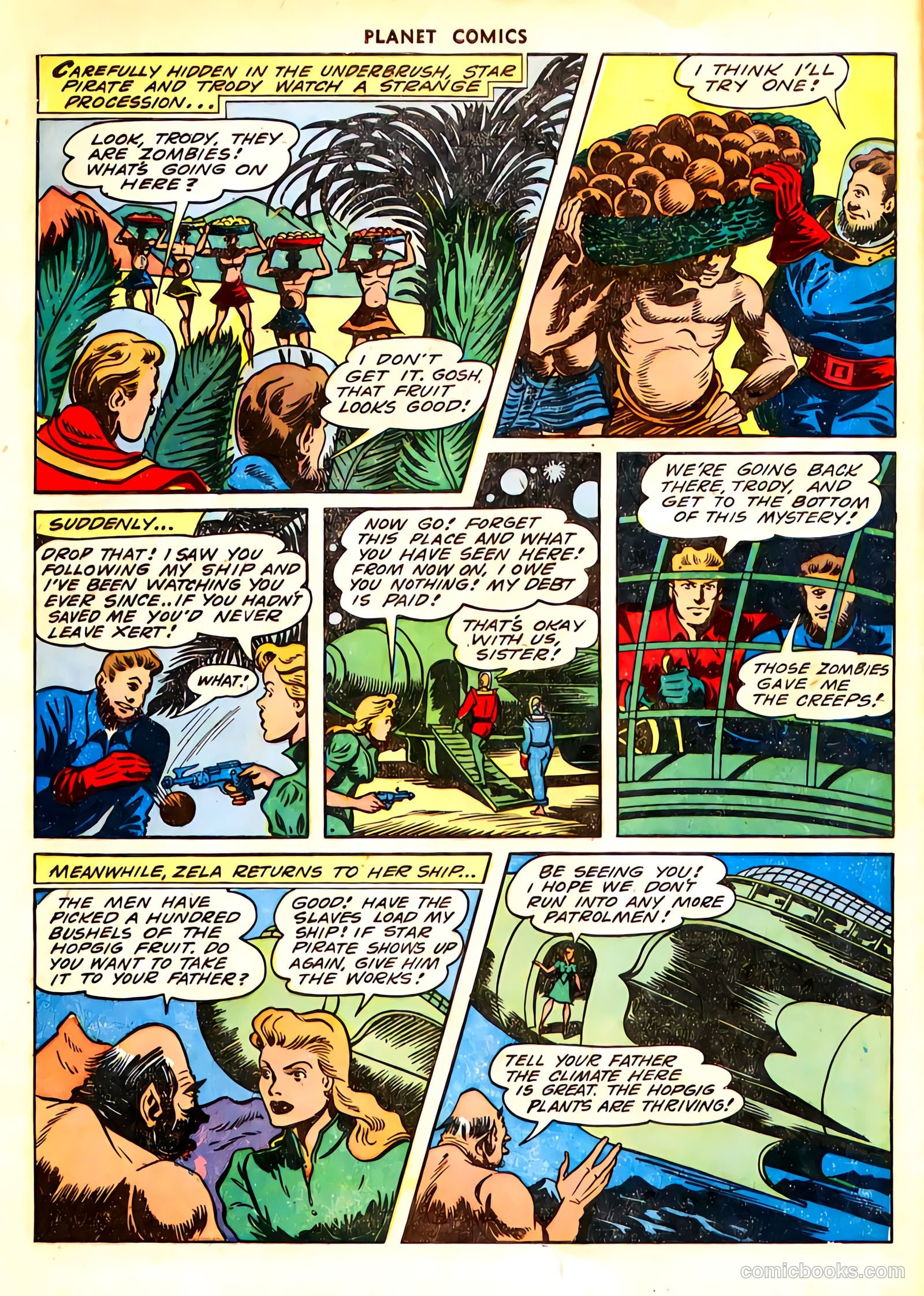Planet Comics #65 (1951) — page 30 of 36