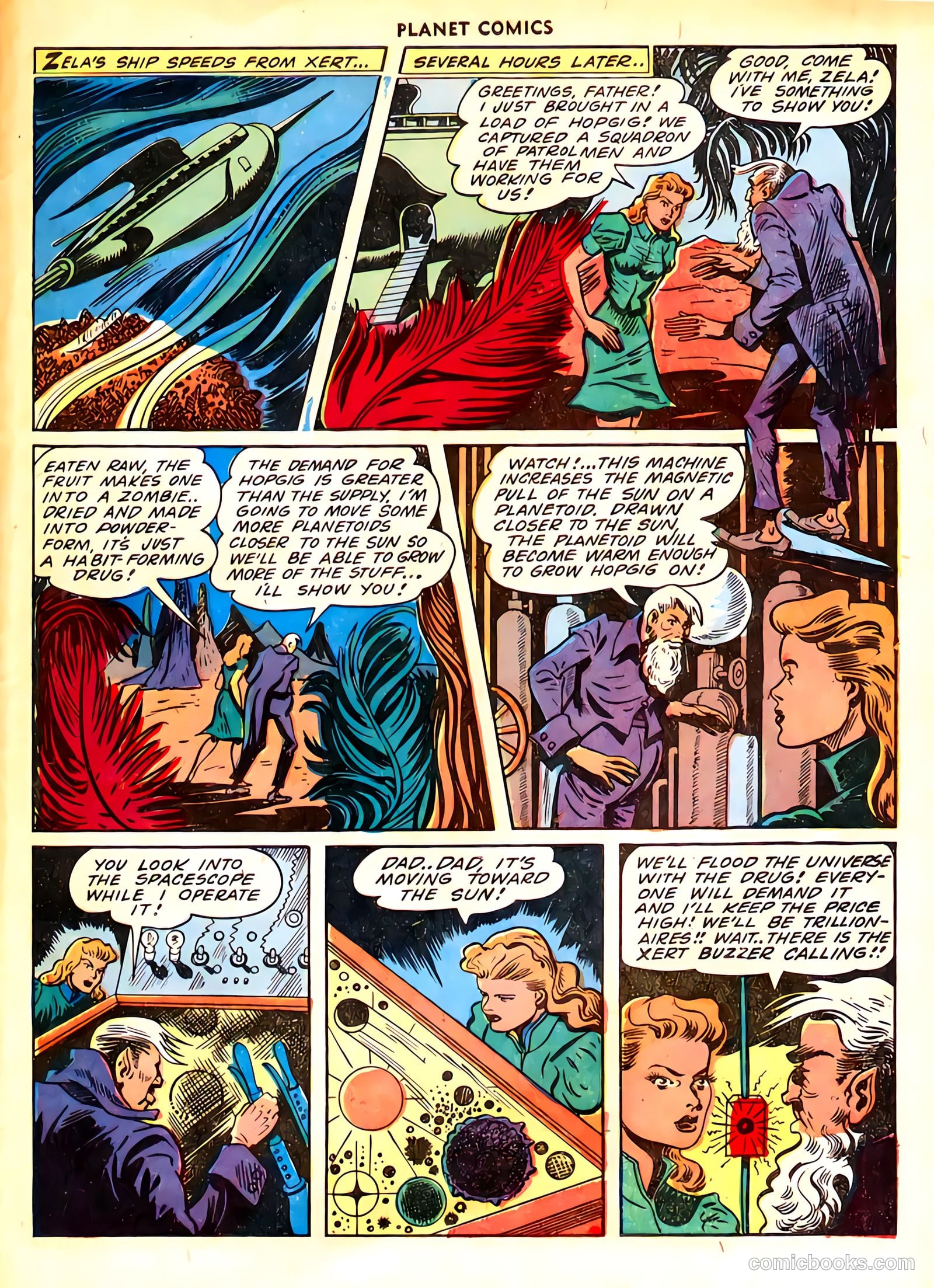 Planet Comics #65 (1951) — page 31 of 36