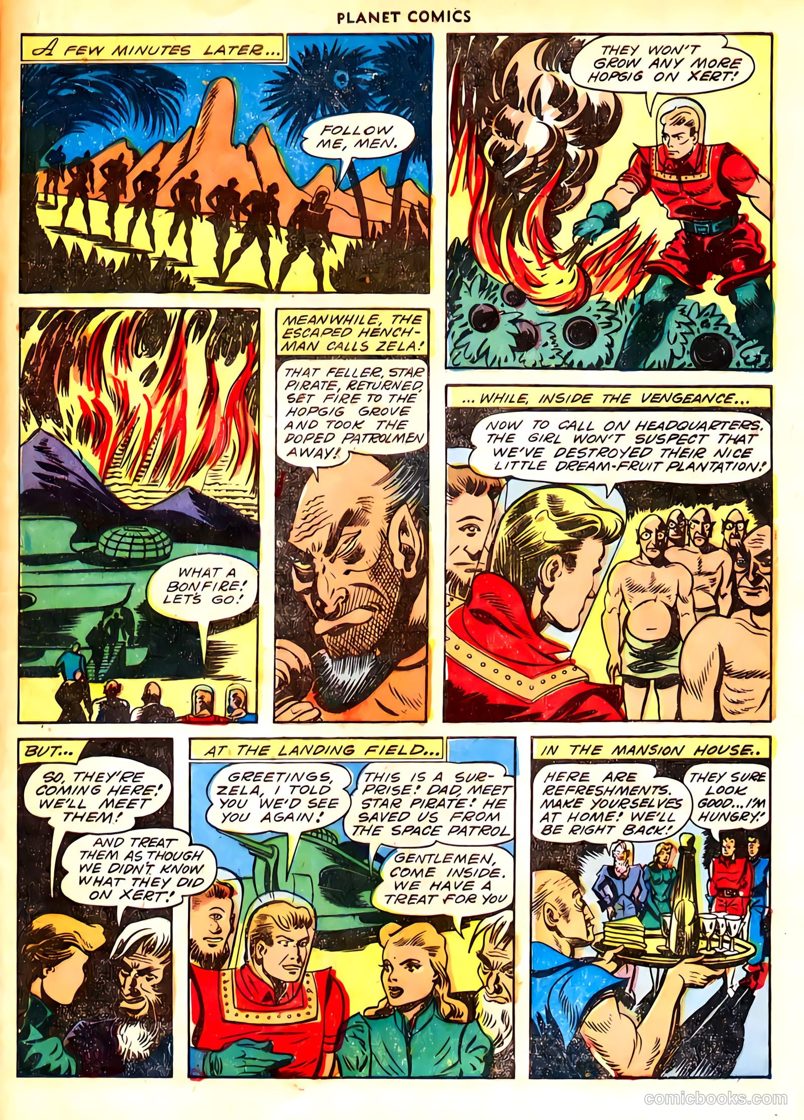 Planet Comics #65 (1951) — page 33 of 36