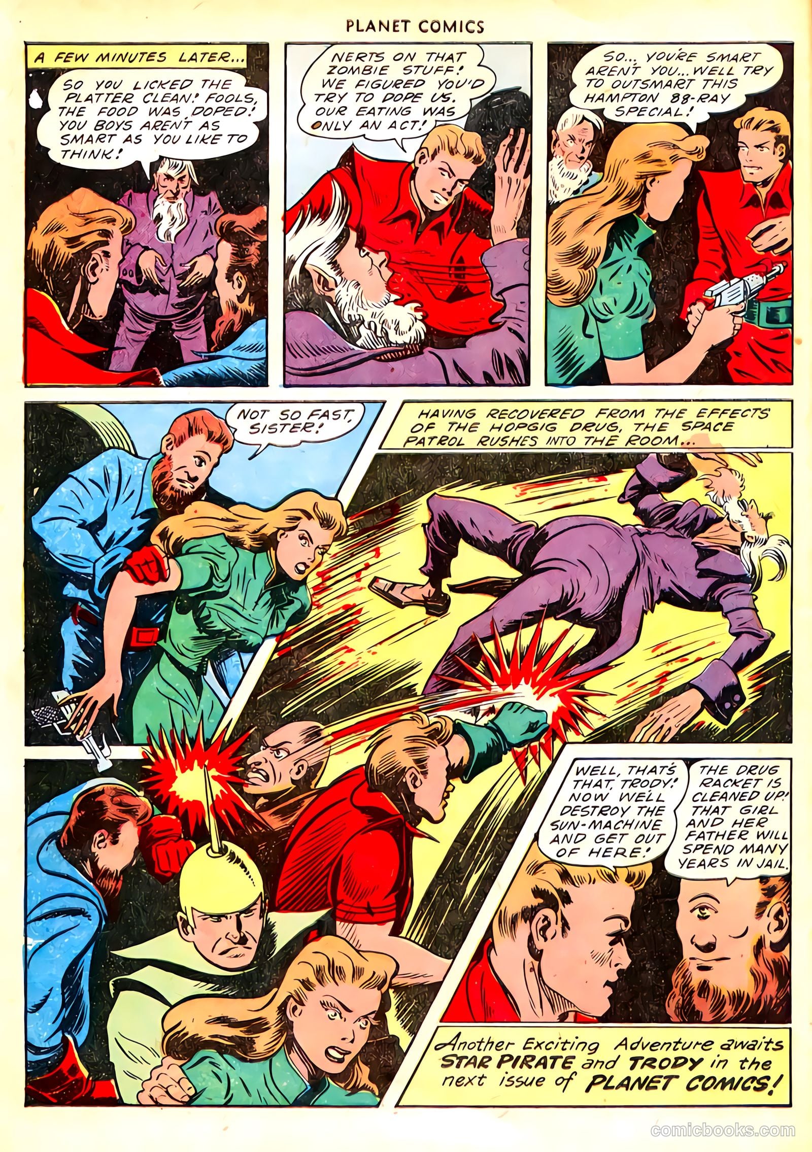 Planet Comics #65 (1951) — page 34 of 36