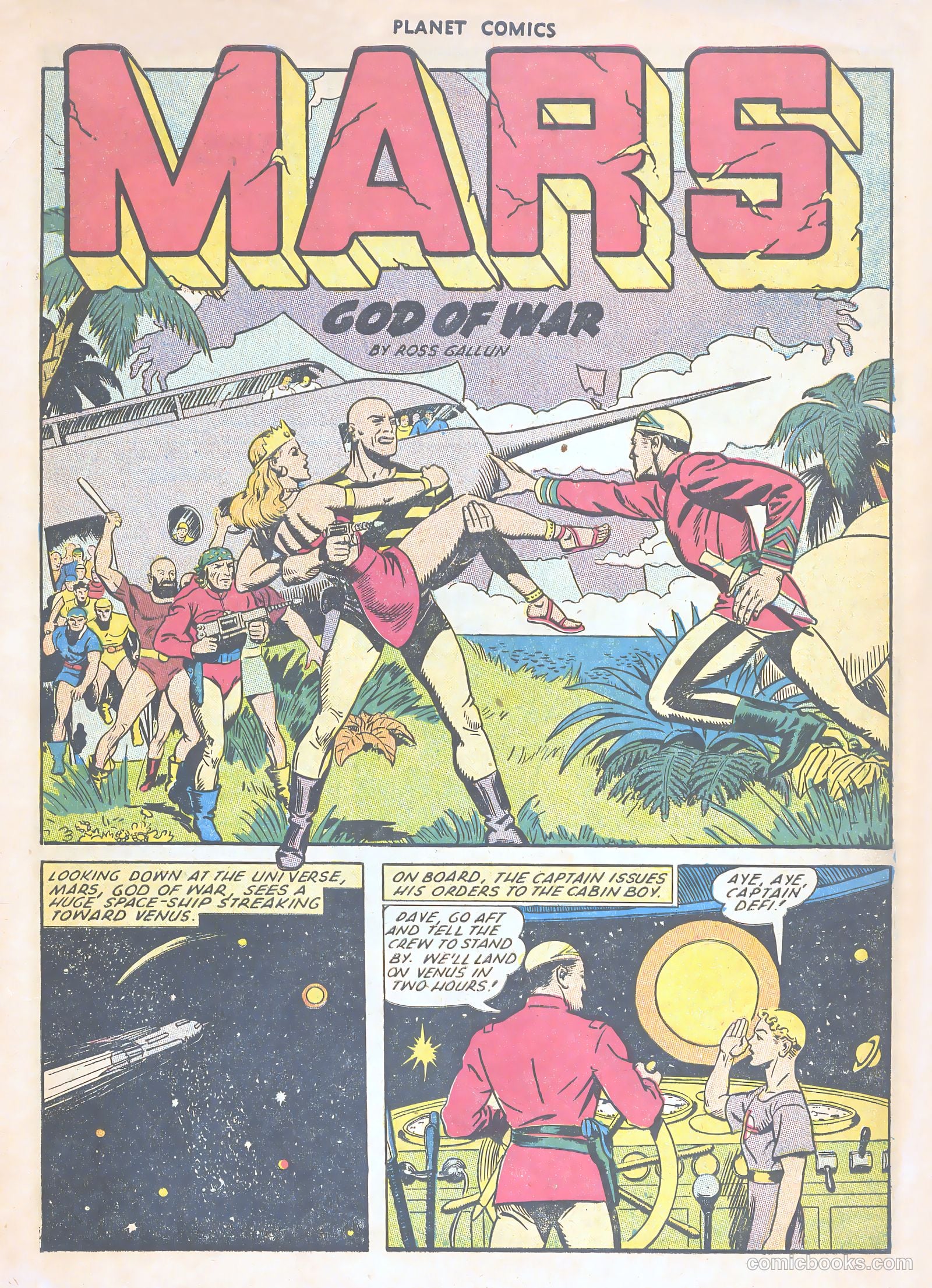 Planet Comics #66 (1951) — page 3 of 36