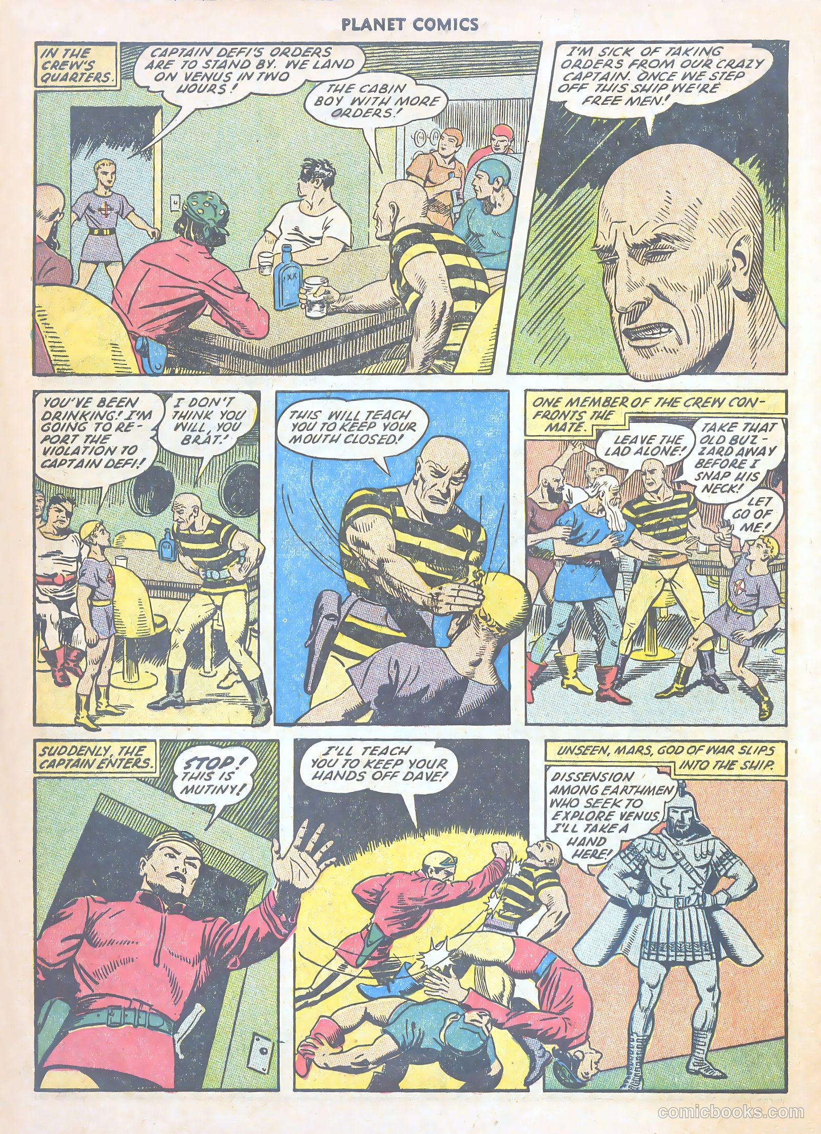 Planet Comics #66 (1951) — page 4 of 36