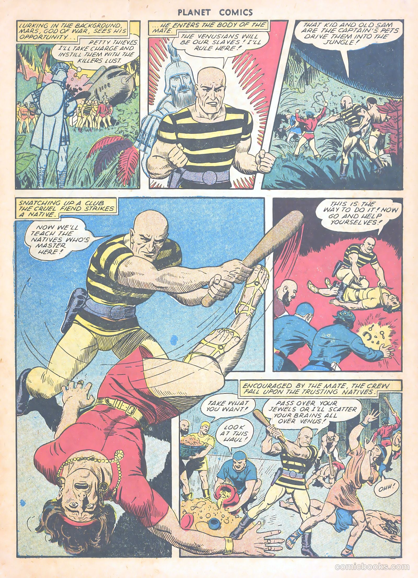 Planet Comics #66 (1951) — page 7 of 36