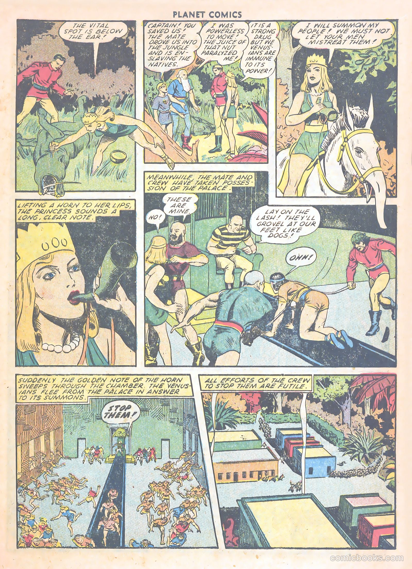 Planet Comics #66 (1951) — page 9 of 36