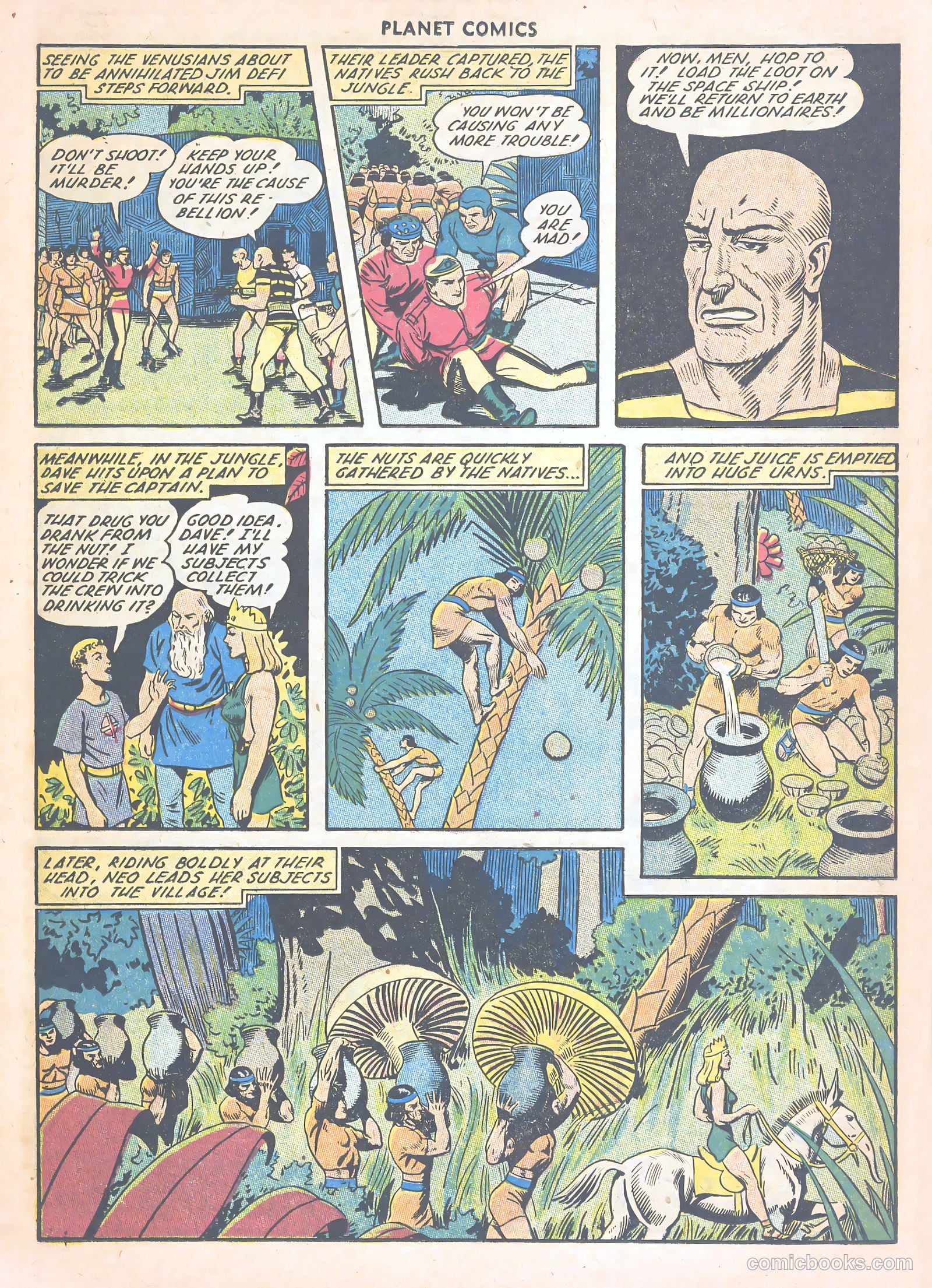 Planet Comics #66 (1951) — page 11 of 36