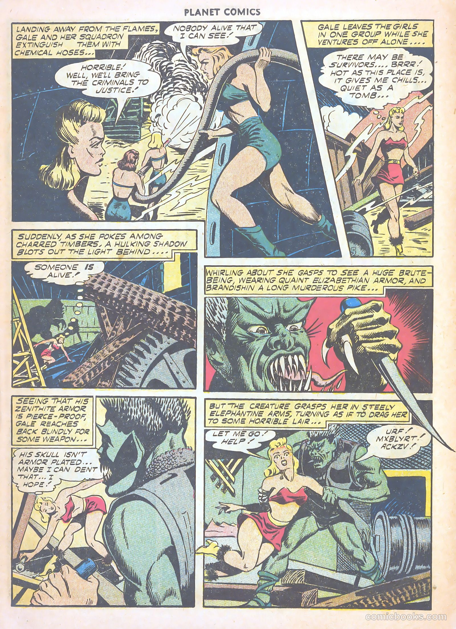 Planet Comics #66 (1951) — page 14 of 36