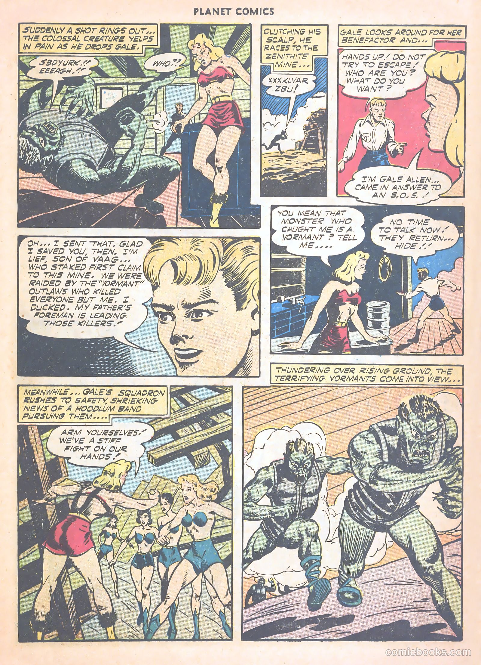 Planet Comics #66 (1951) — page 15 of 36