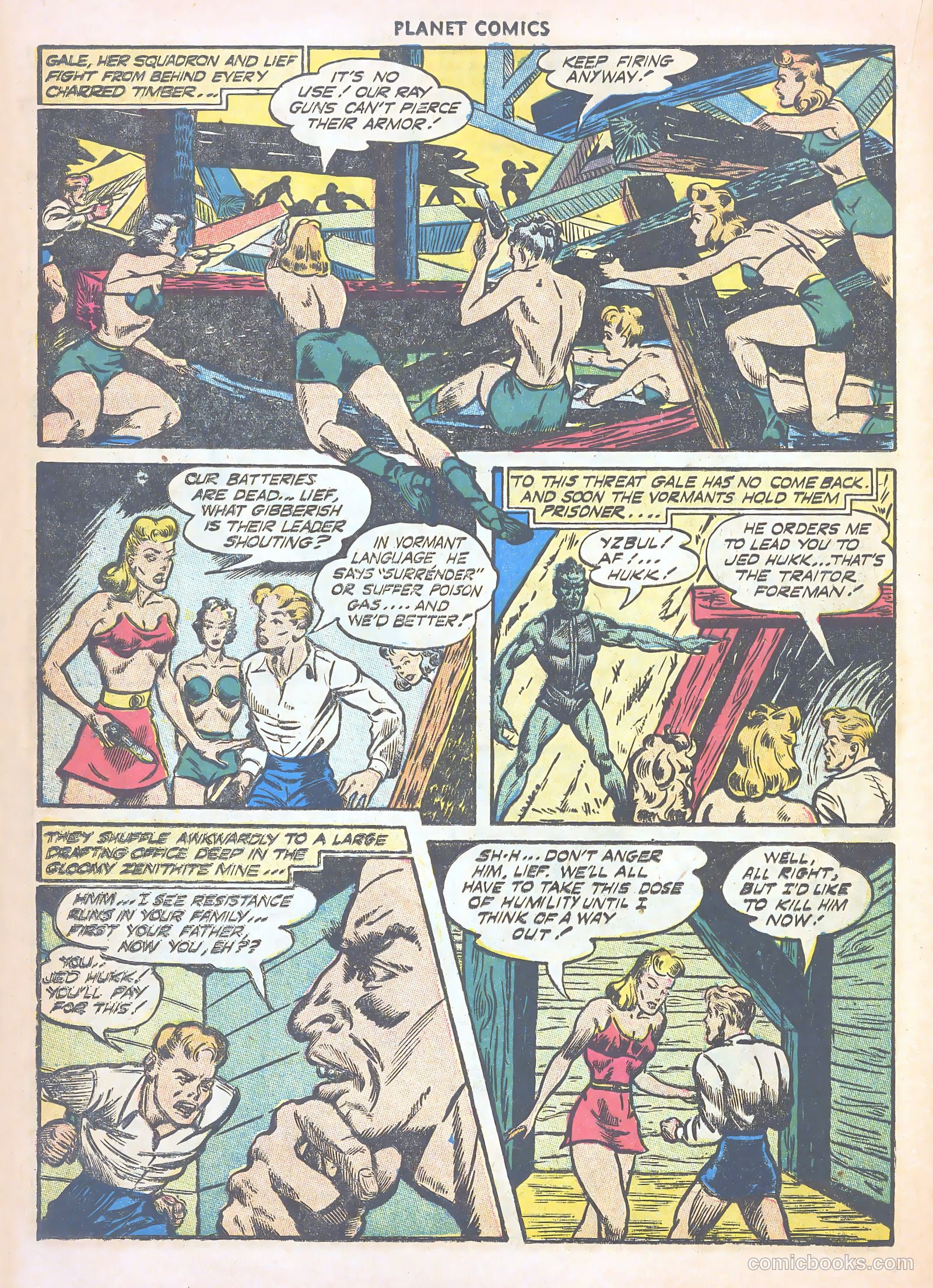 Planet Comics #66 (1951) — page 16 of 36