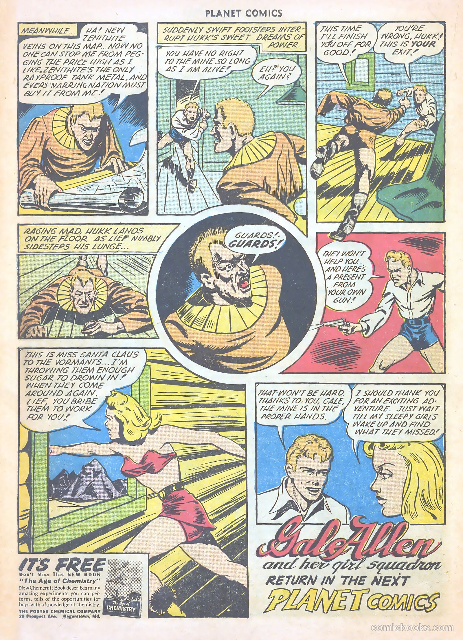 Planet Comics #66 (1951) — page 18 of 36