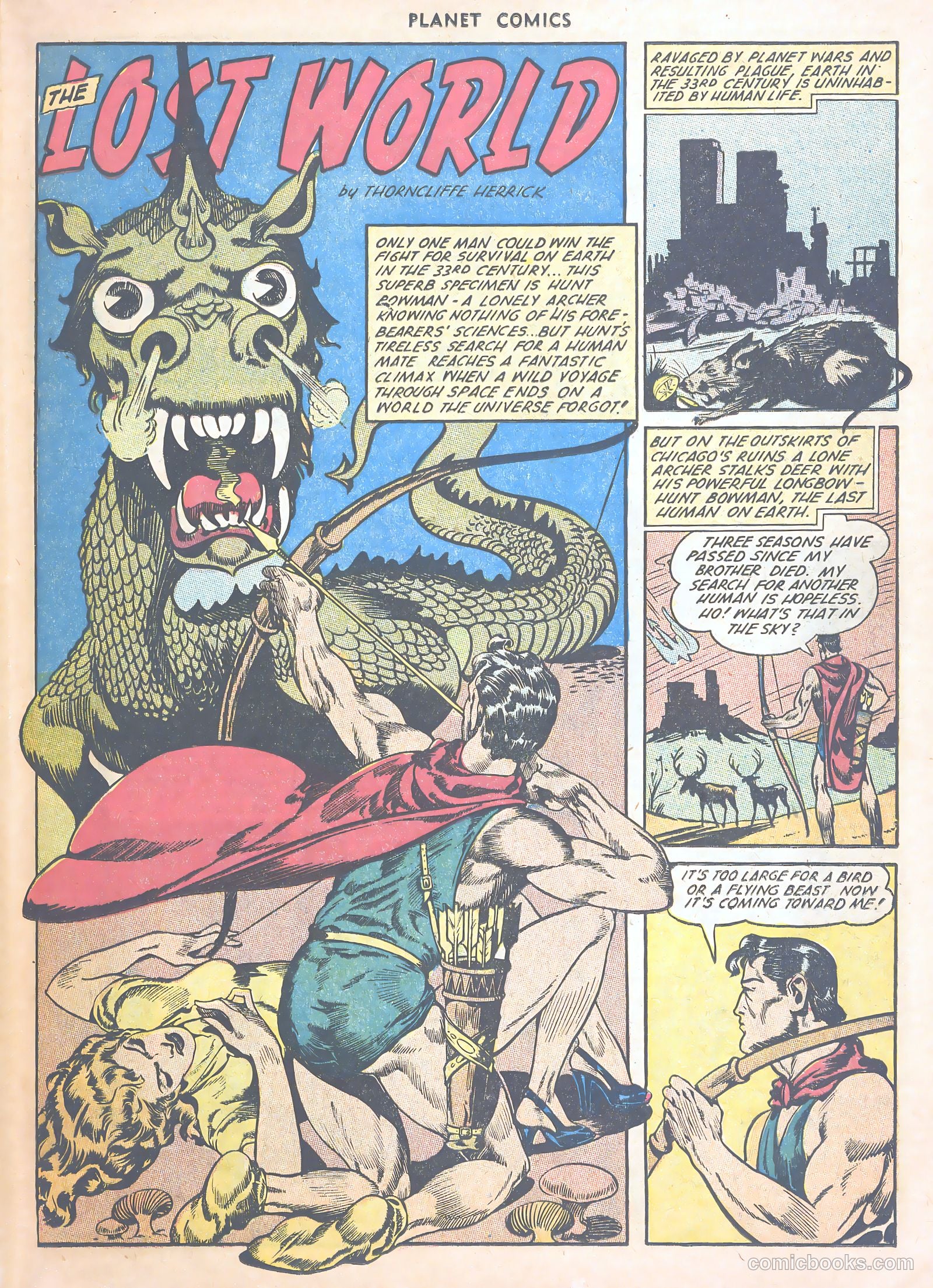 Planet Comics #66 (1951) — page 19 of 36