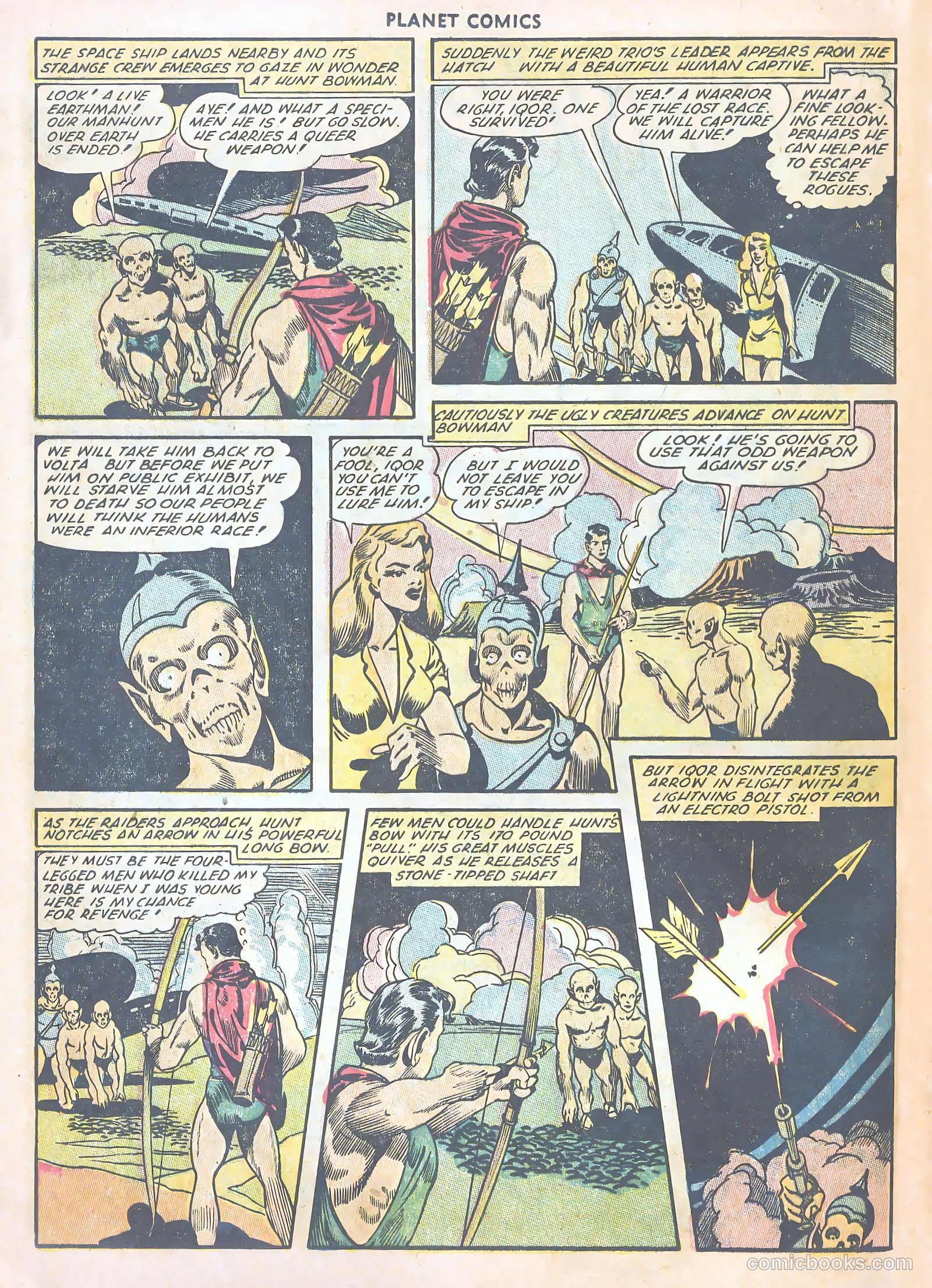 Planet Comics #66 (1951) — page 20 of 36