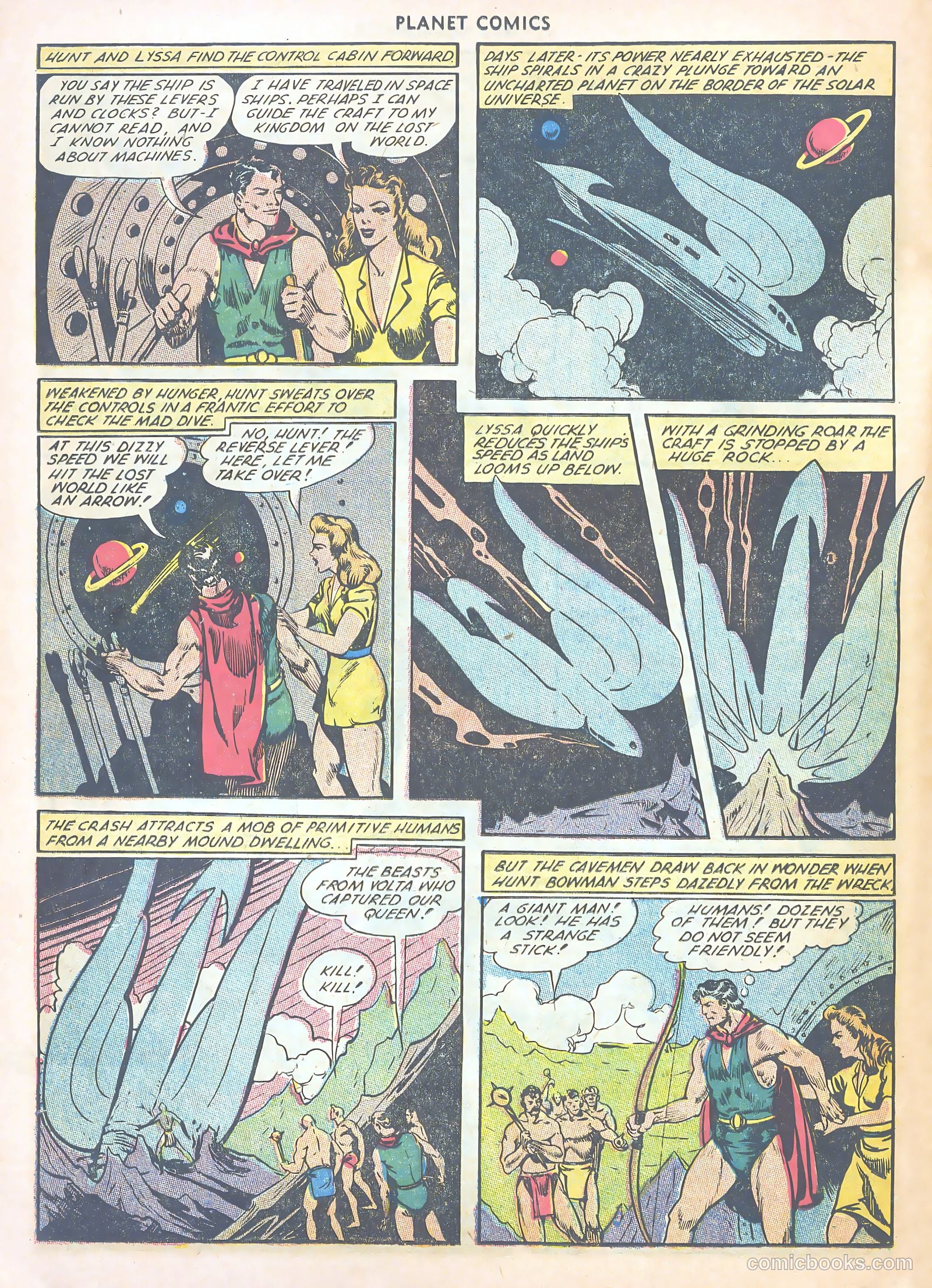 Planet Comics #66 (1951) — page 24 of 36