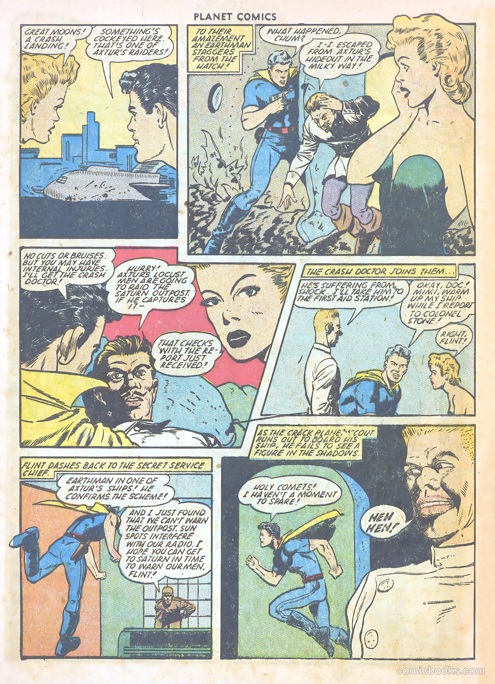 Planet Comics #66 (1951) — page 28 of 36