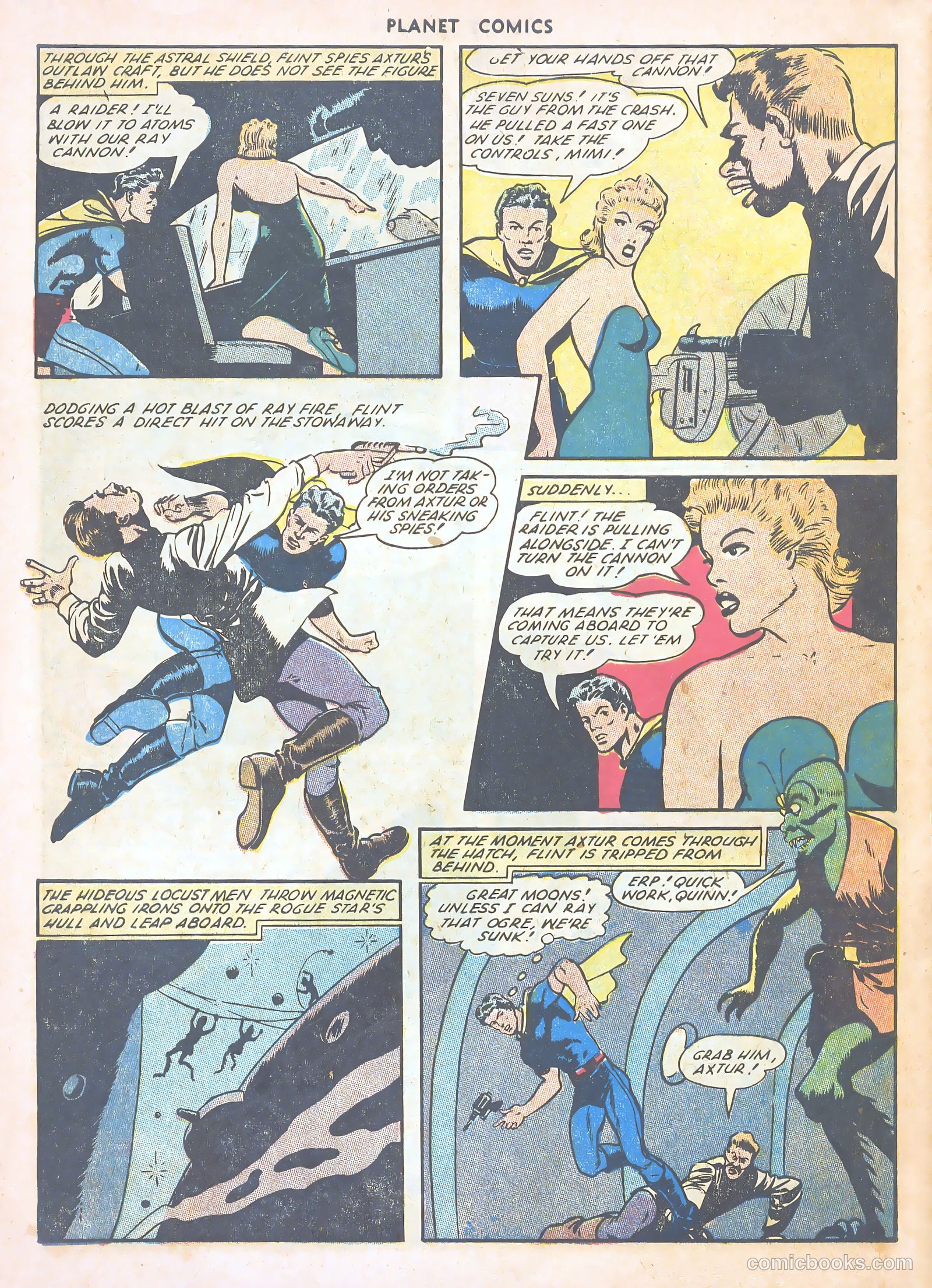 Planet Comics #66 (1951) — page 30 of 36