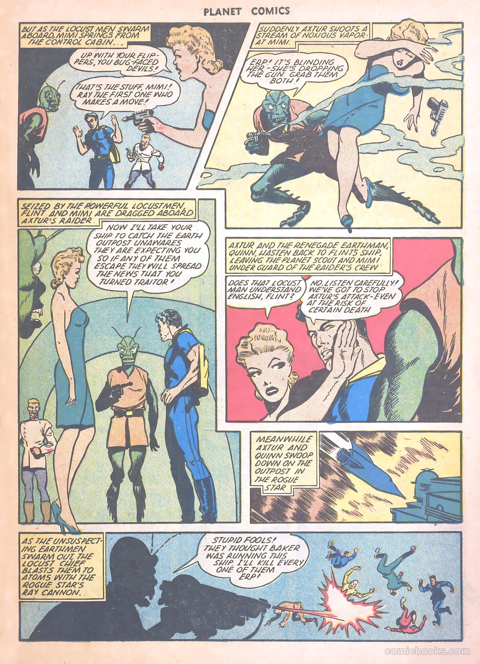 Planet Comics #66 (1951) — page 31 of 36