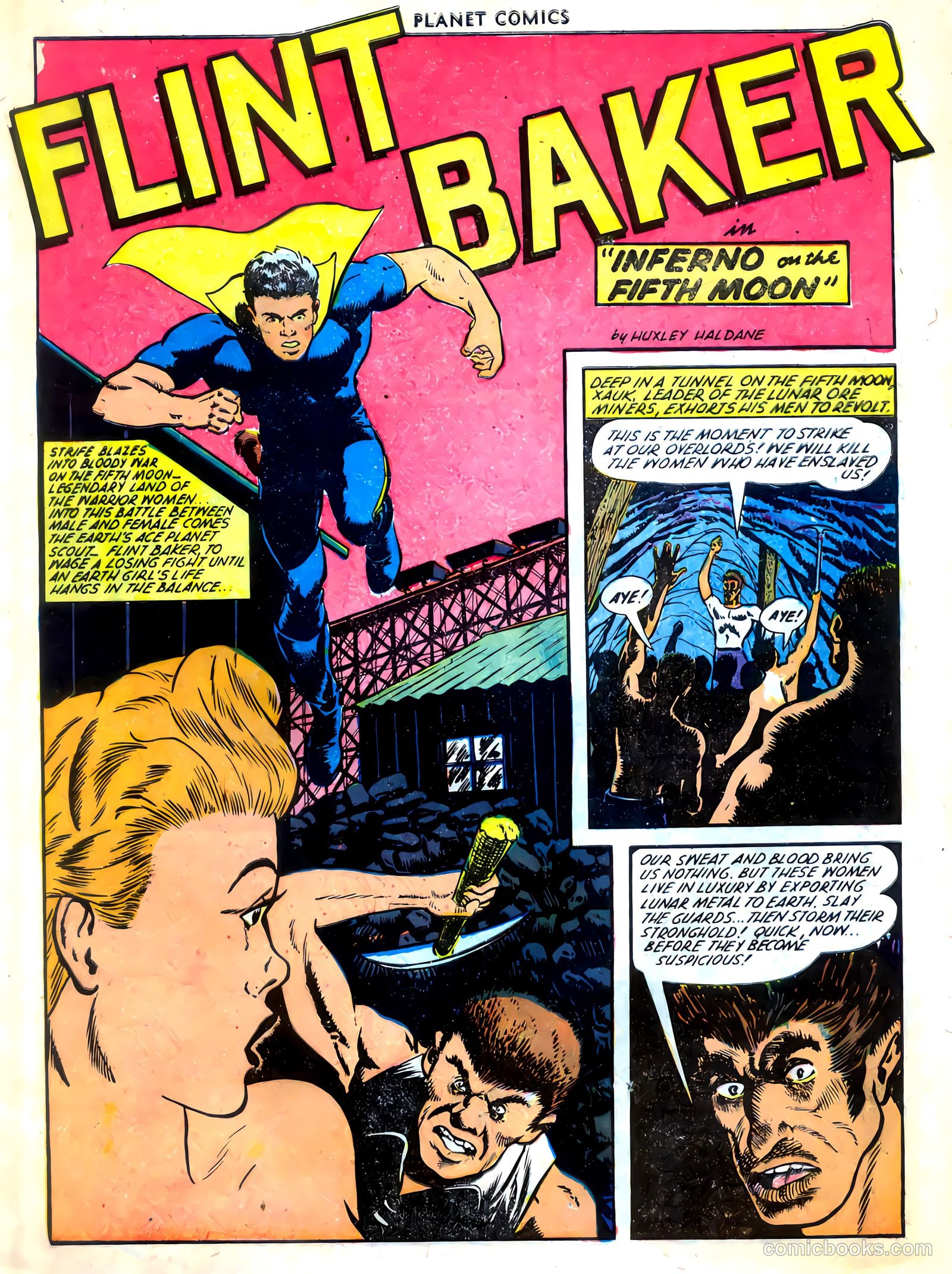 Planet Comics #67 (1952) — page 3 of 39