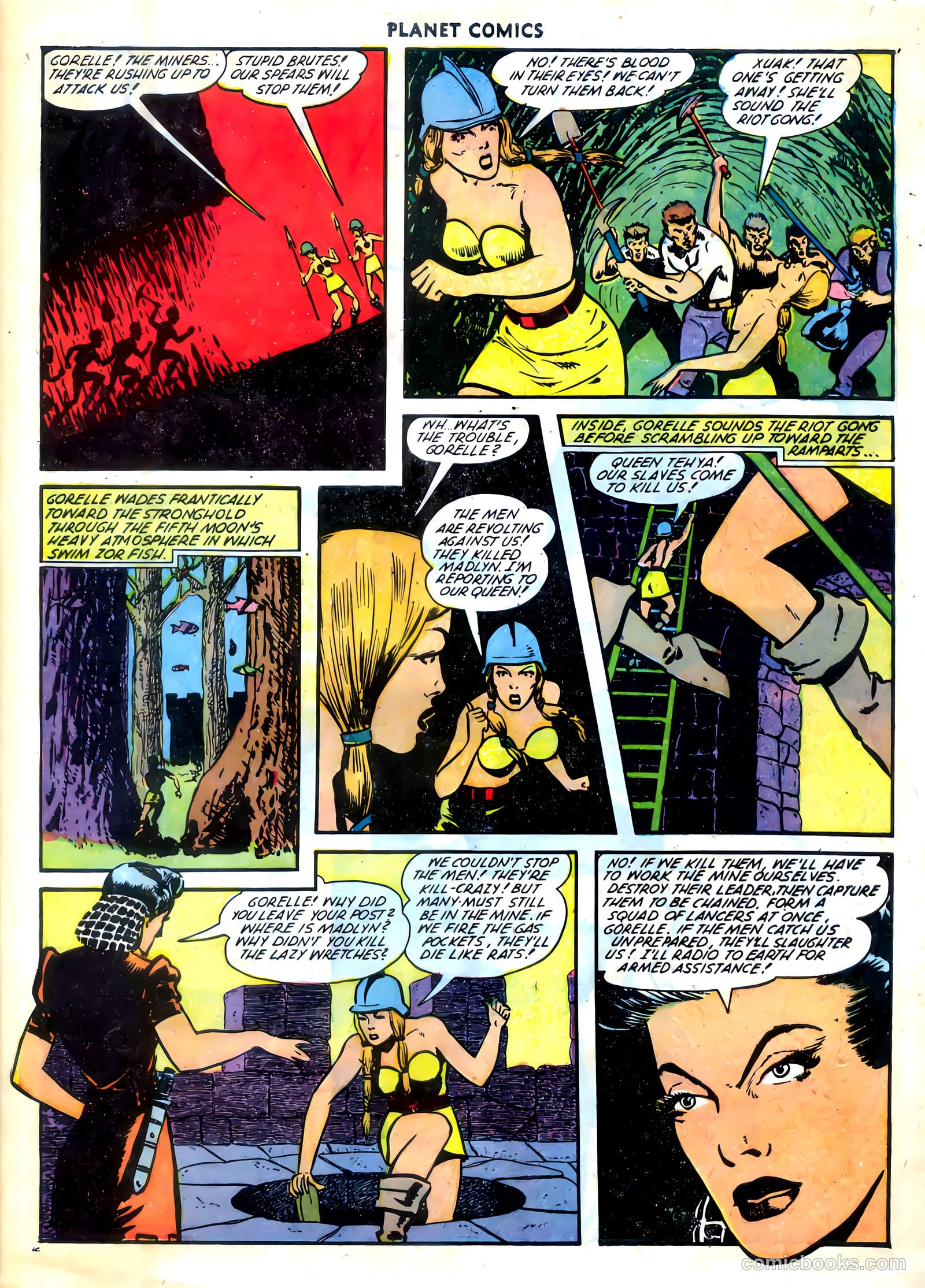 Planet Comics #67 (1952) — page 4 of 39