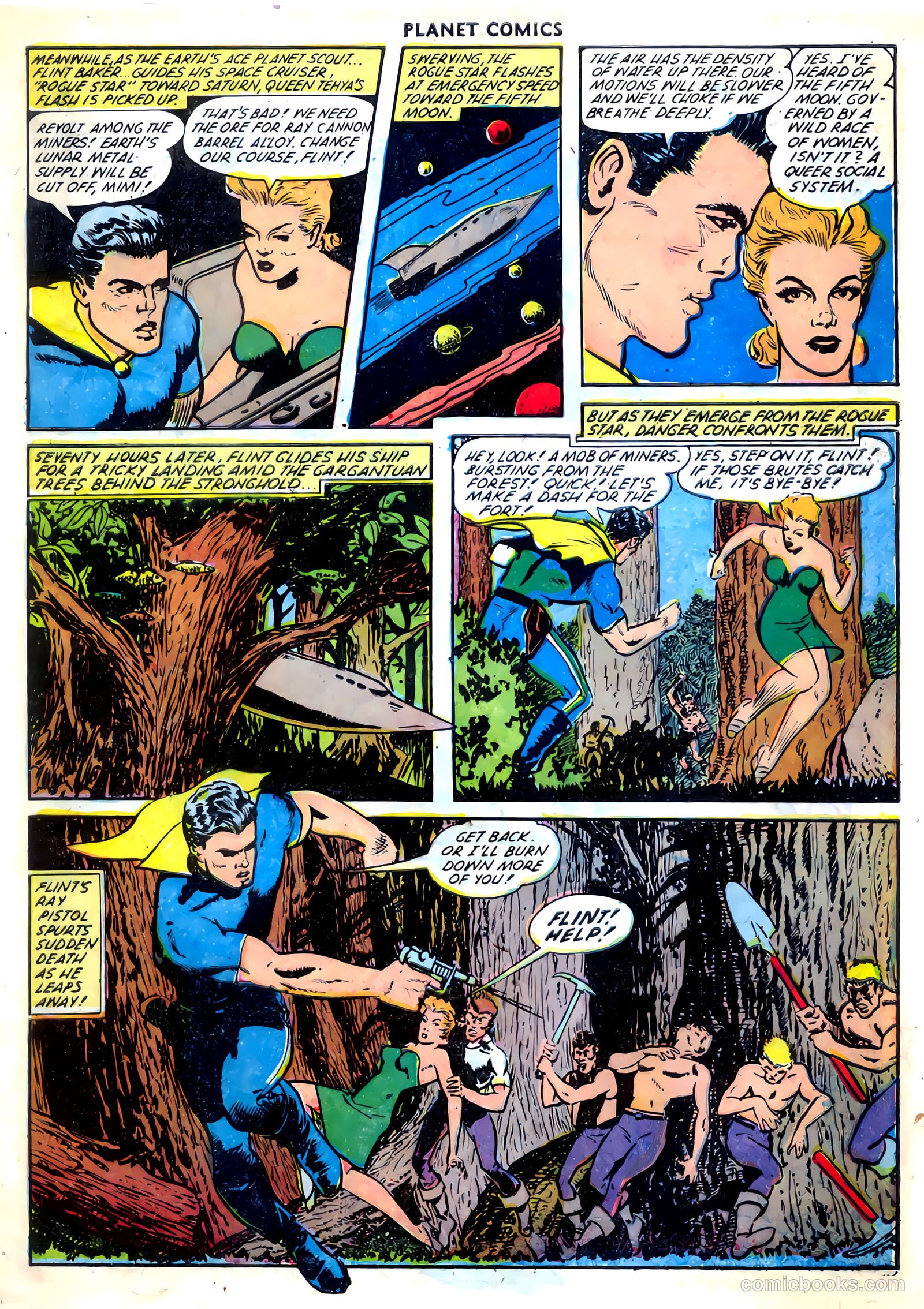 Planet Comics #67 (1952) — page 6 of 39