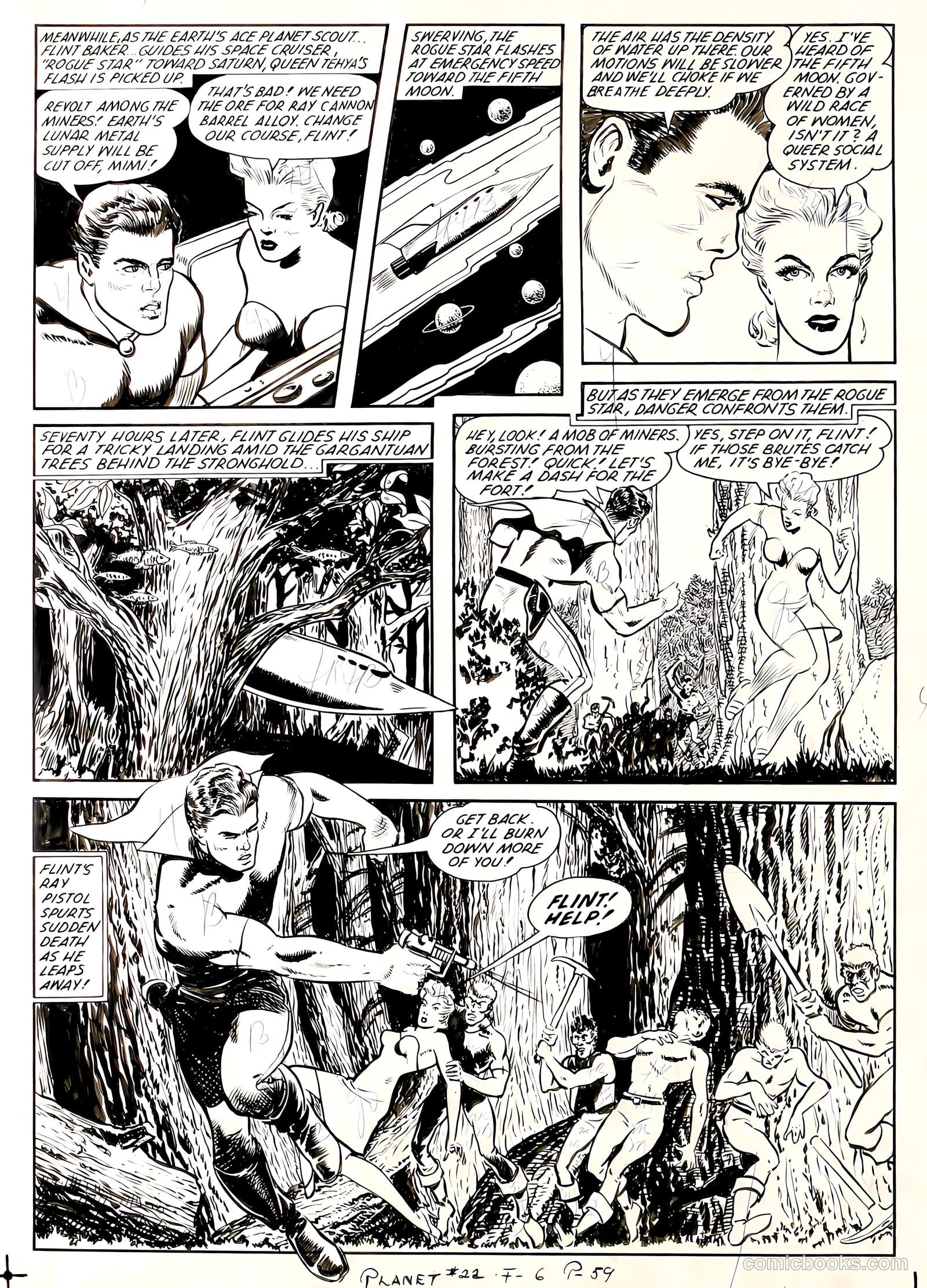 Planet Comics #67 (1952) — page 7 of 39