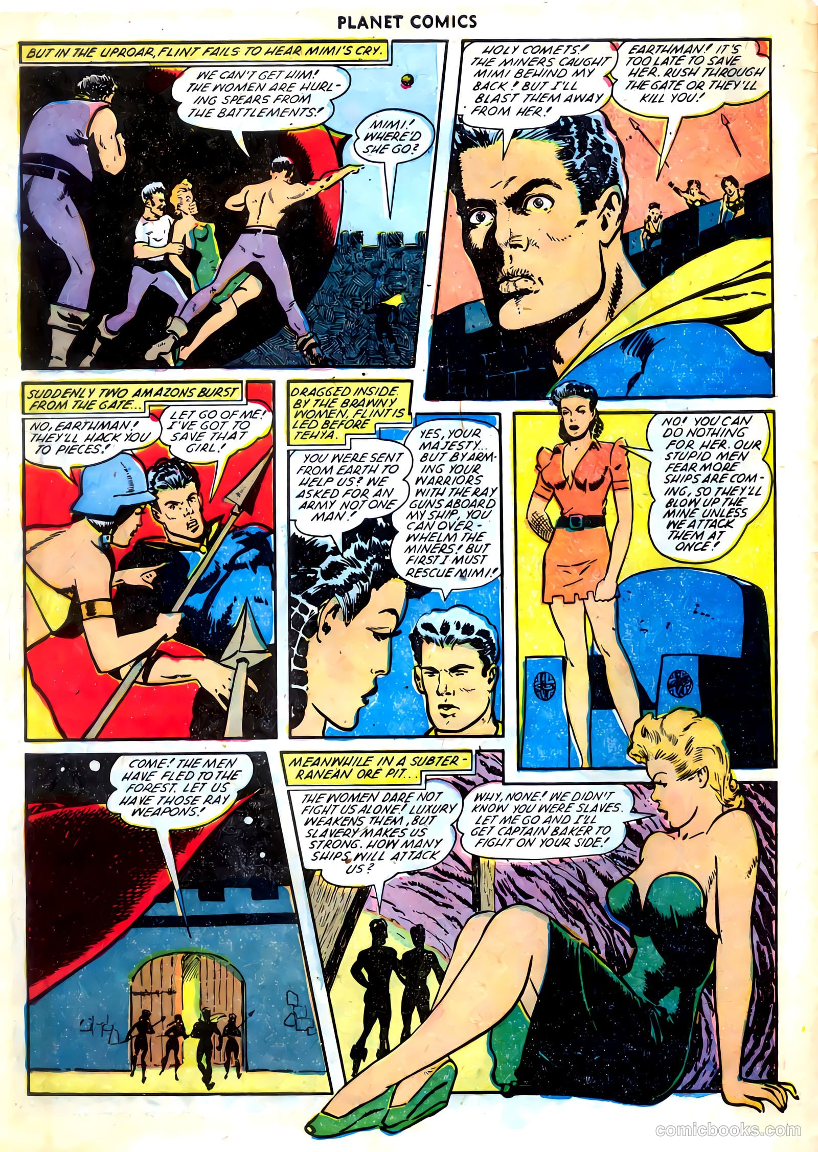 Planet Comics #67 (1952) — page 8 of 39